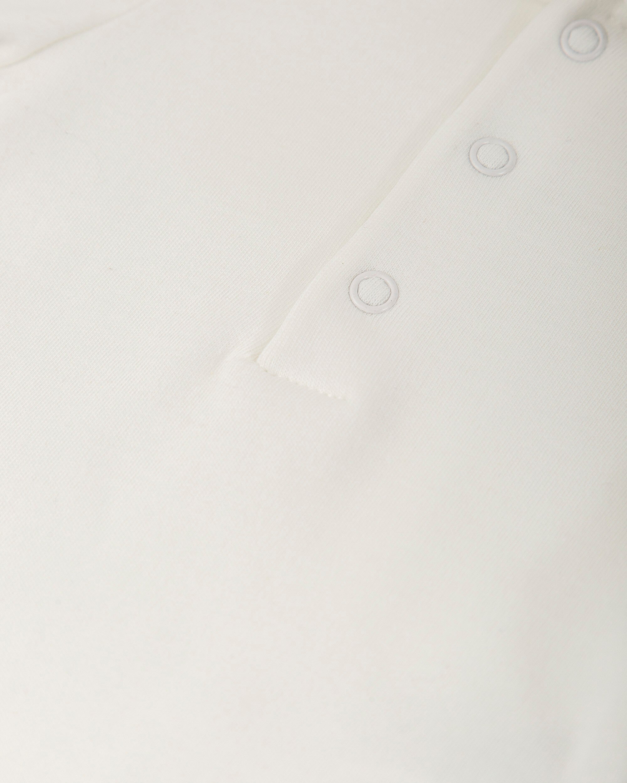 Body Formal para Bebé em Branco de Manga Comprida Tutto Piccolo Branco-3