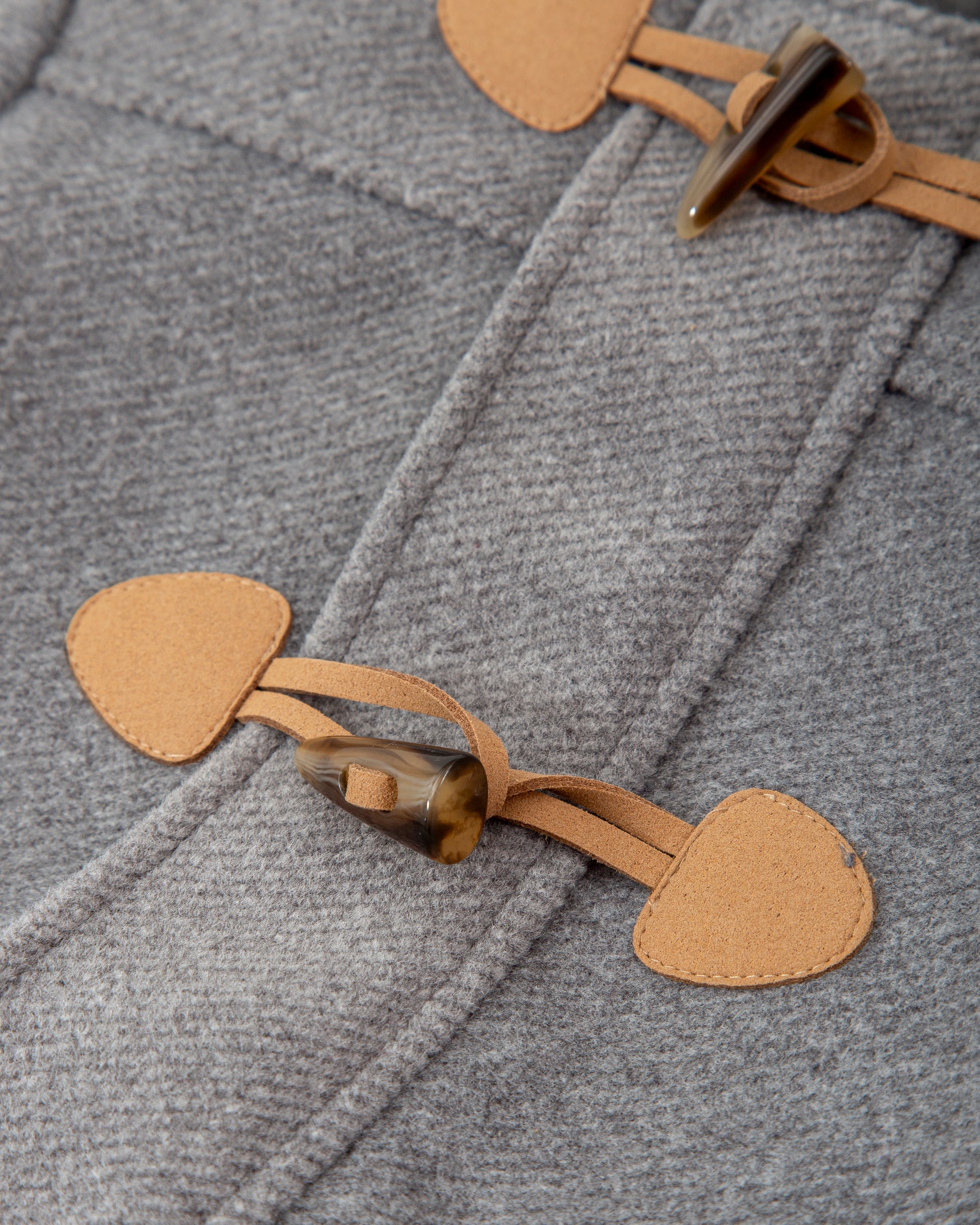 Sobretudo de Pano para Bebé em Cinzento com Capuz Cinzento-5