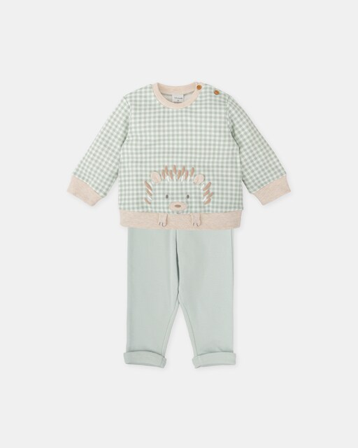 Imagem 0 de Conjunto para Bebé de Duas Peças Ouriço em Água-marinha