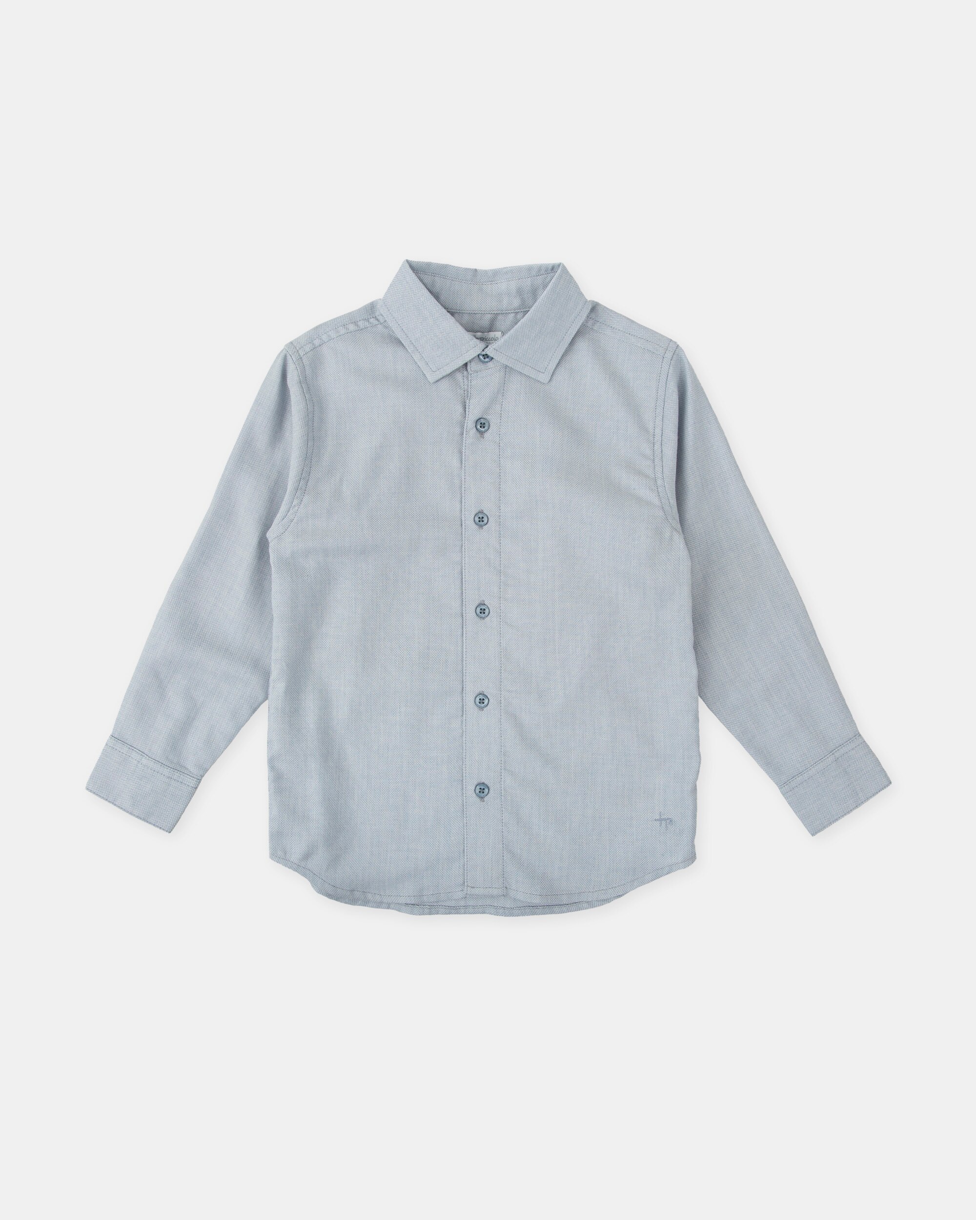 Camisa Lisa Porcelana Tutto Piccolo Azul-claro-1