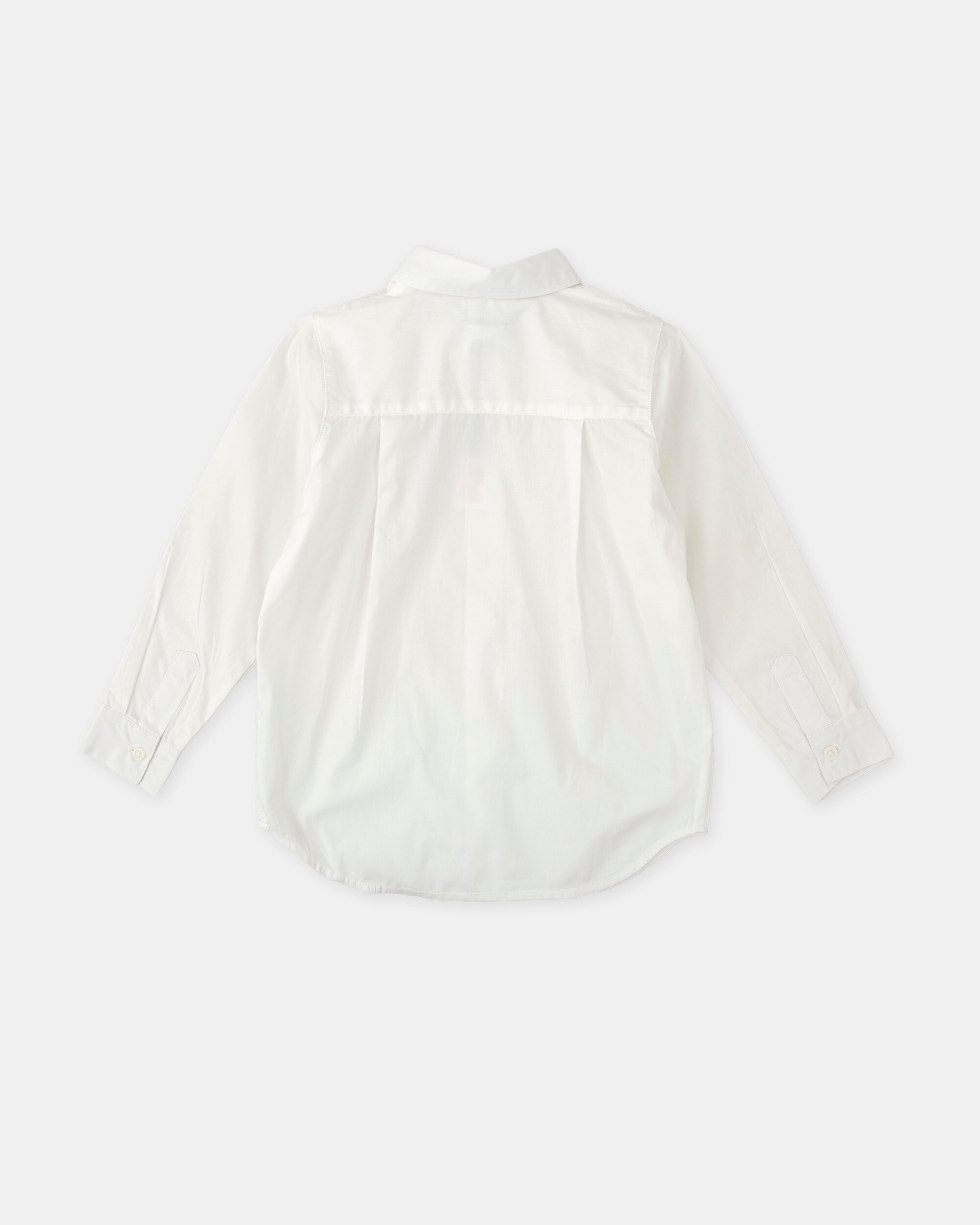 Camisa Infantil Branca de Algodão Tutto Piccolo Branco-2