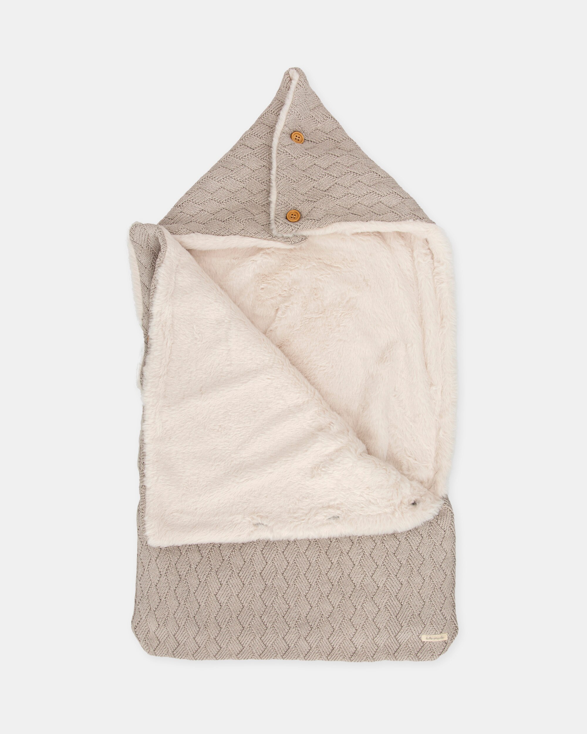 Saco para Bebé em Topo Tutto Piccolo Taupe-4