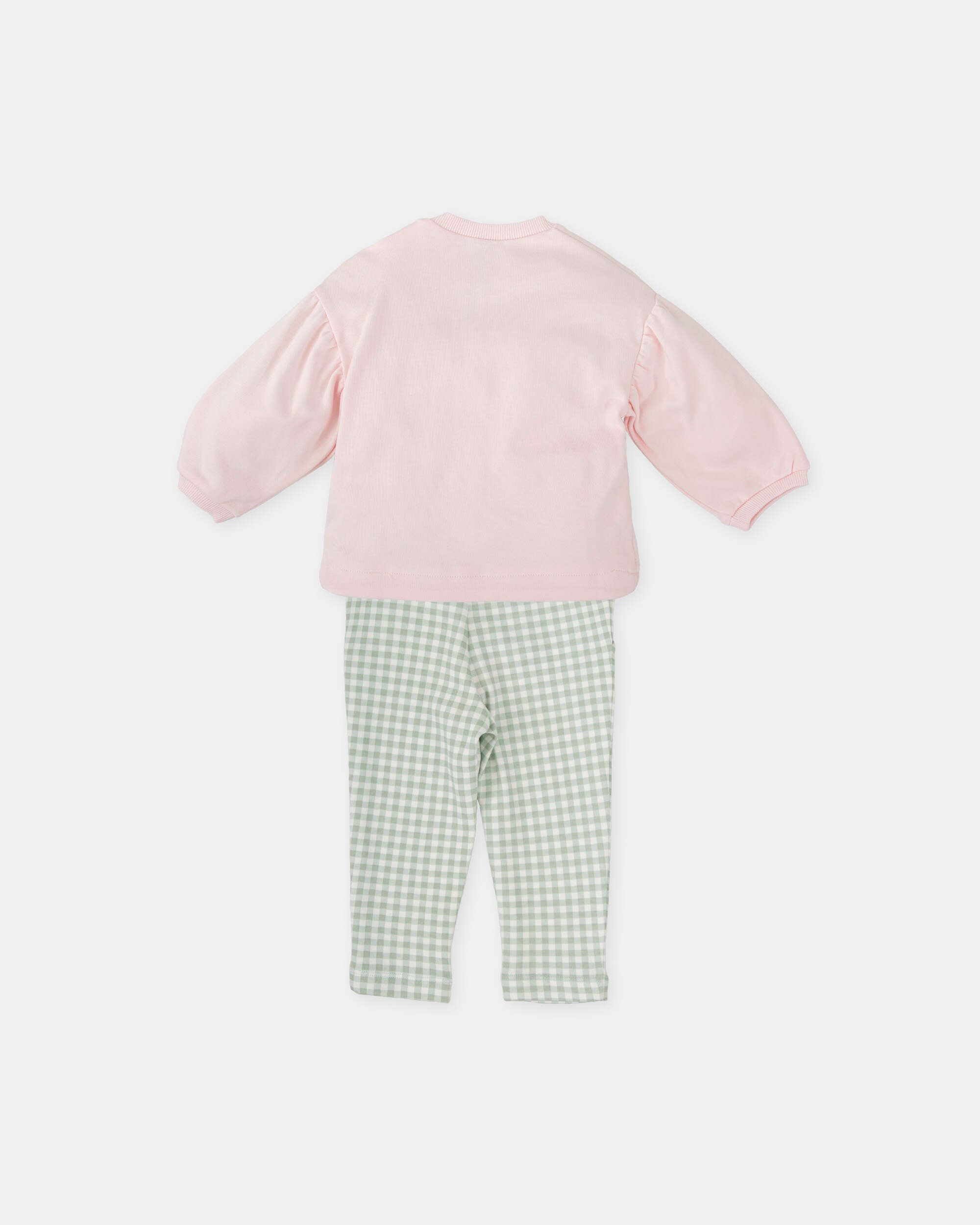 Conjunto para Bebé de Duas Peças Ouriço Pétalo Tutto Piccolo Rosa-2
