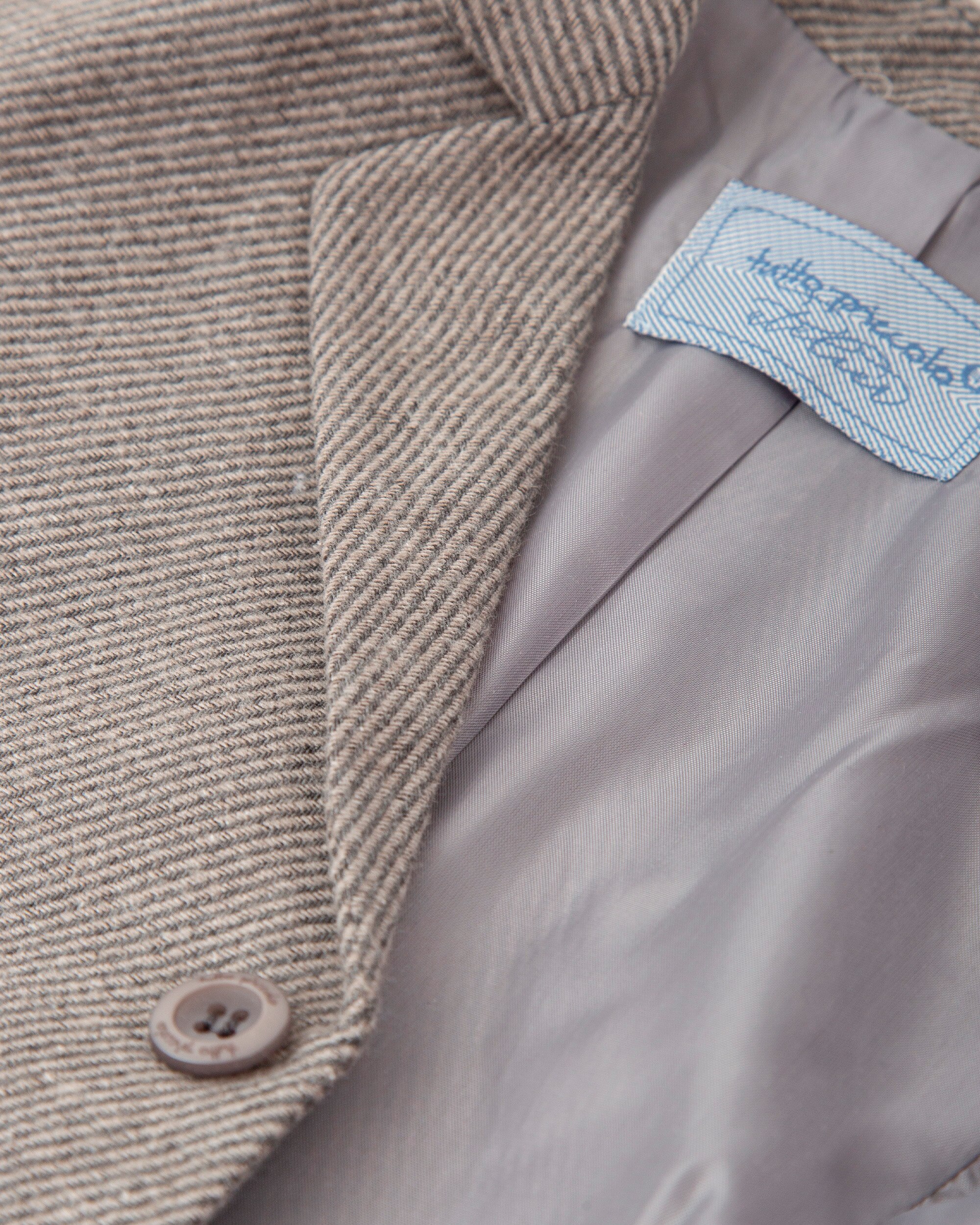 Blazer para Bebé de Flanela em Cinzento Tutto Piccolo Cinzento-4