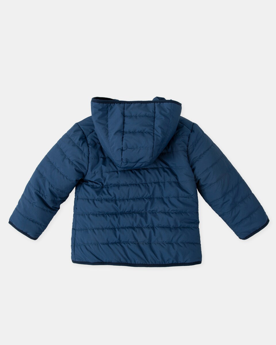 Blusão Acolchoado Infantil com Capuz Azul · Tutto Piccolo · El
