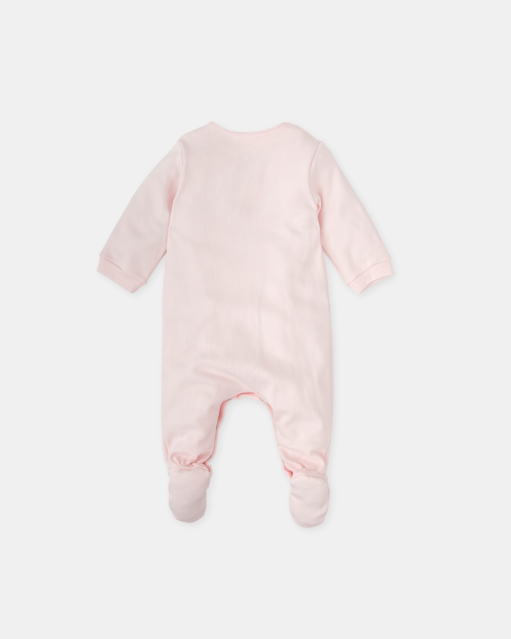 Babygrow com Pé para Bebé Ouriço Pétala Tutto Piccolo Rosa-2