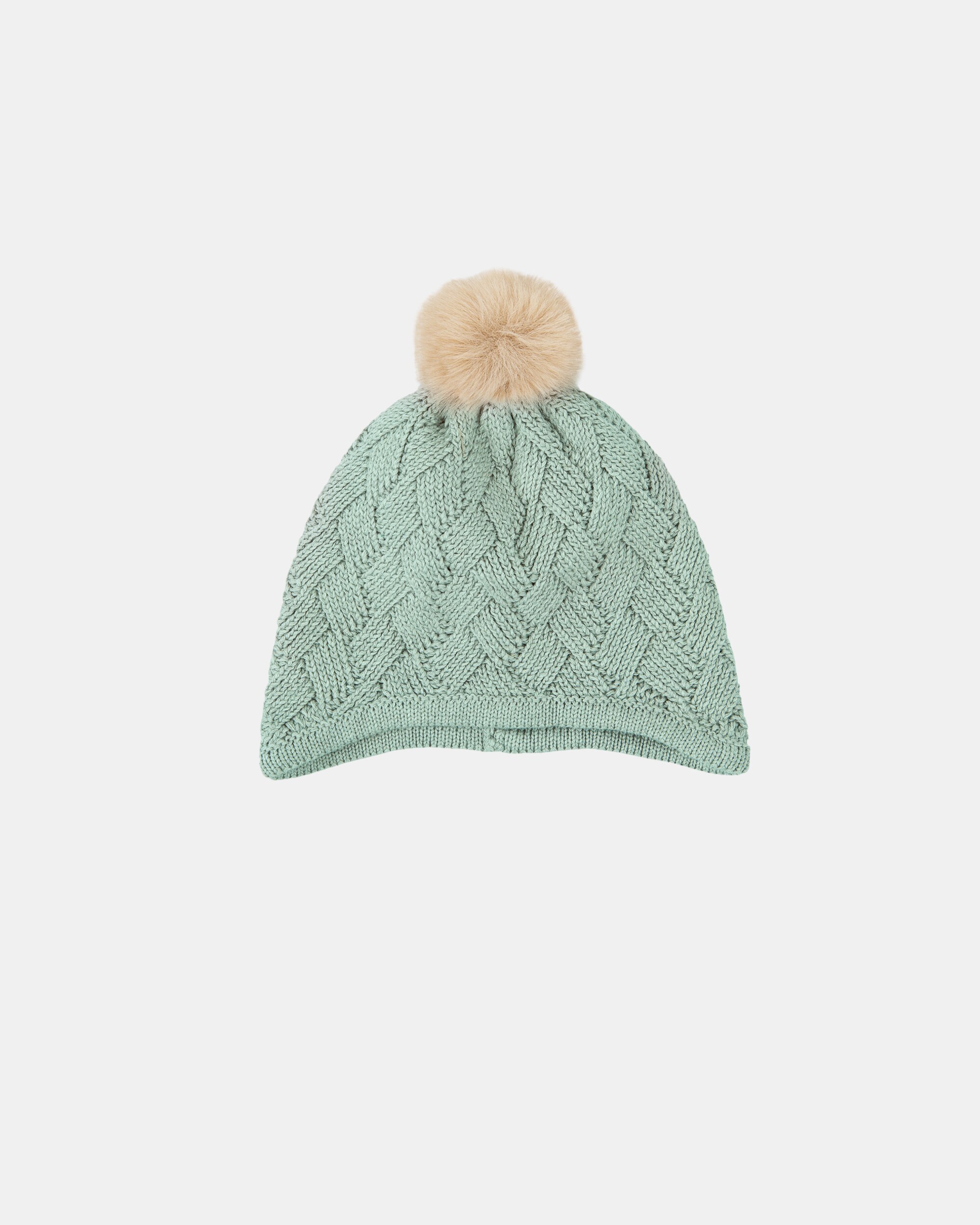 Gorro Tricot de Bebé Tutto Piccolo Verde-3