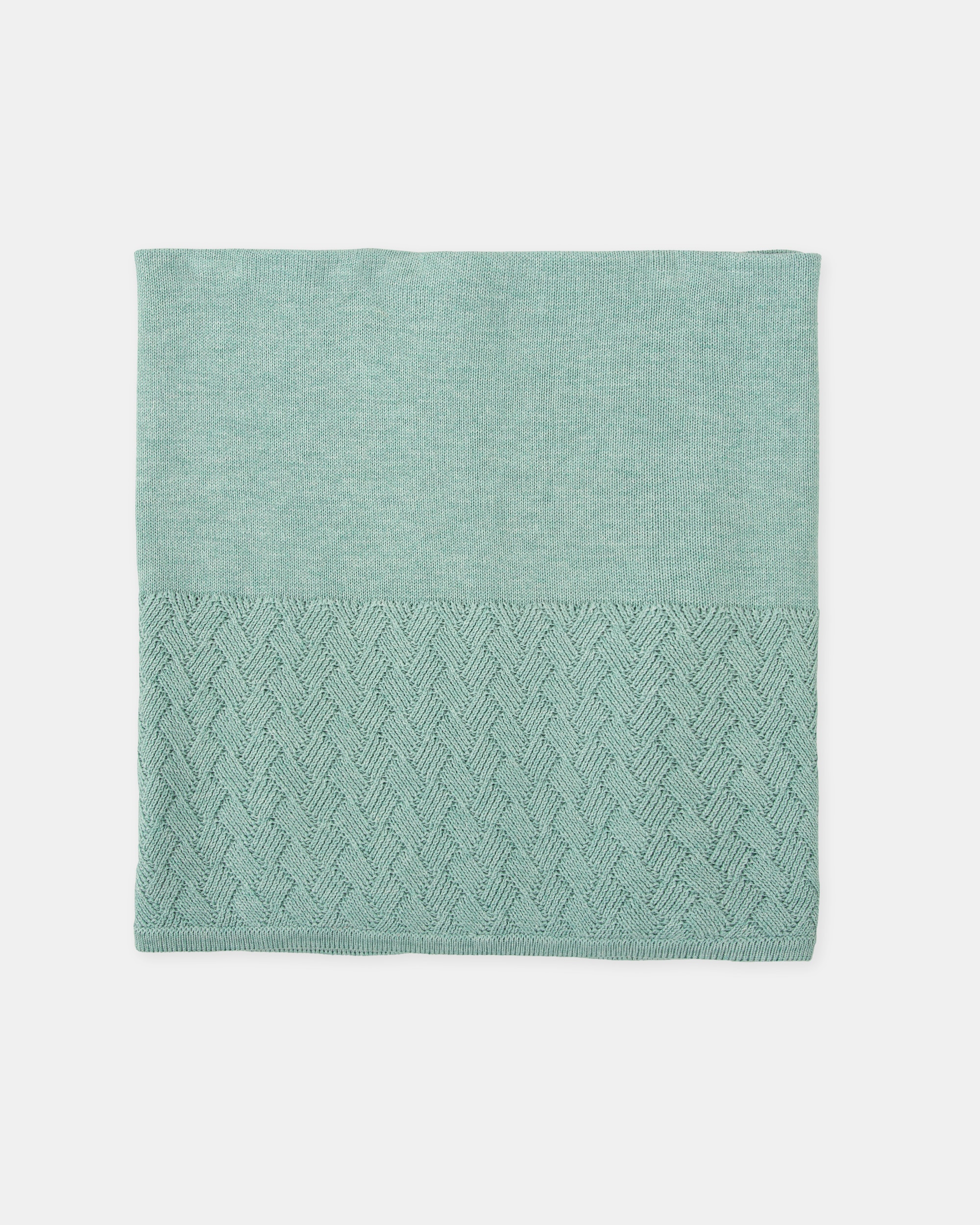 Manta Tricot de Bebé Tutto Piccolo Verde-1