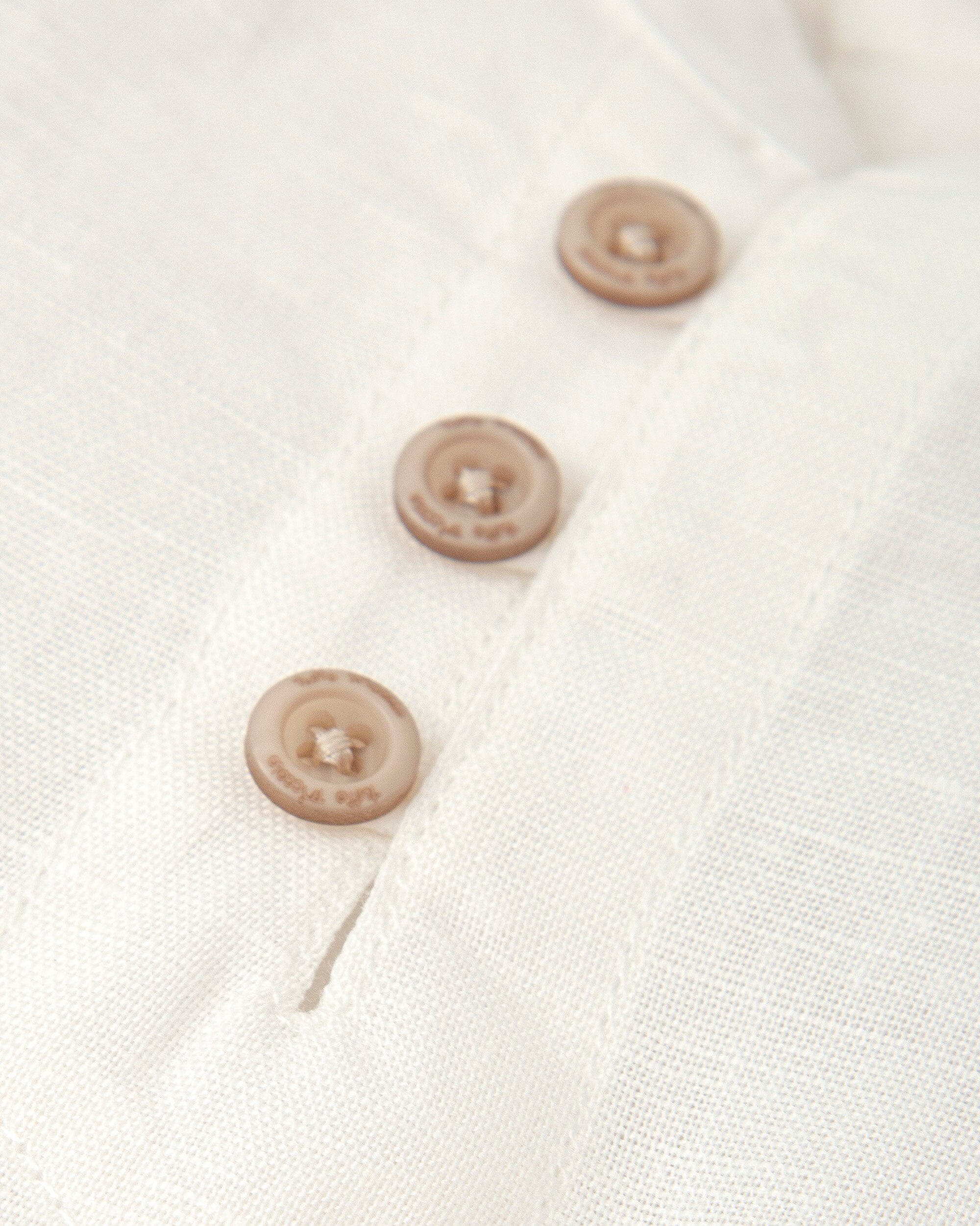 Blusa de Manga Curta para Bebé Tutto Piccolo Branco-3