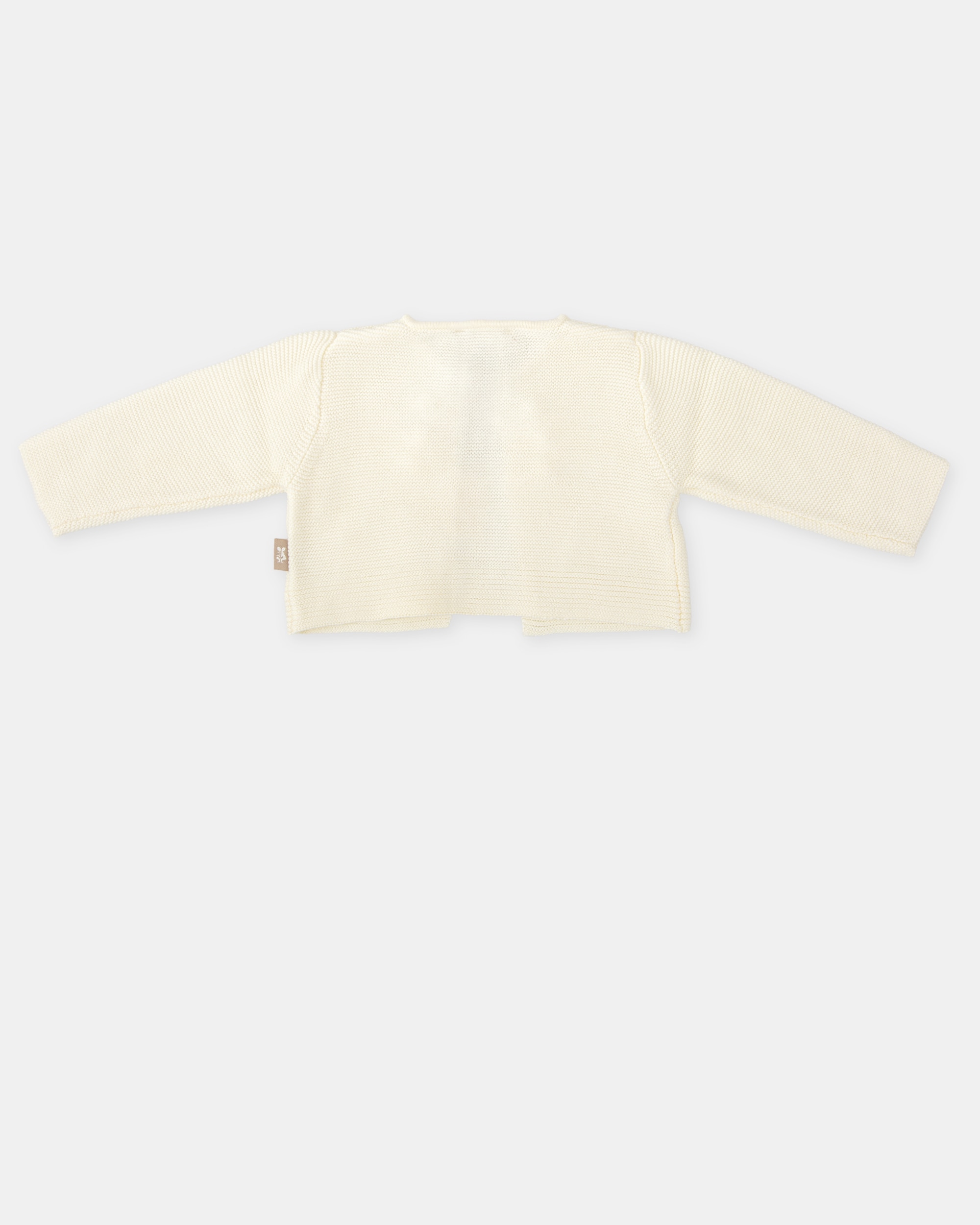 Casaco Tricot Infantil Branco-2