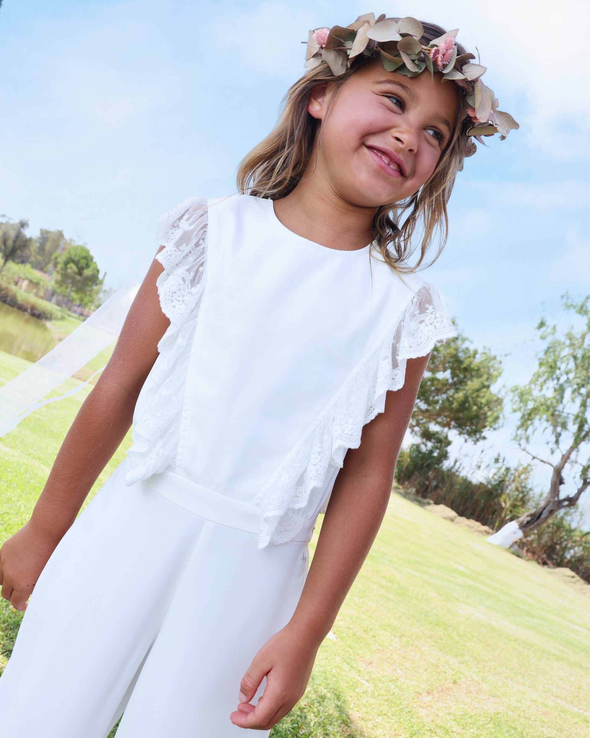 Macacão Infantil Tutto Piccolo Branco-2