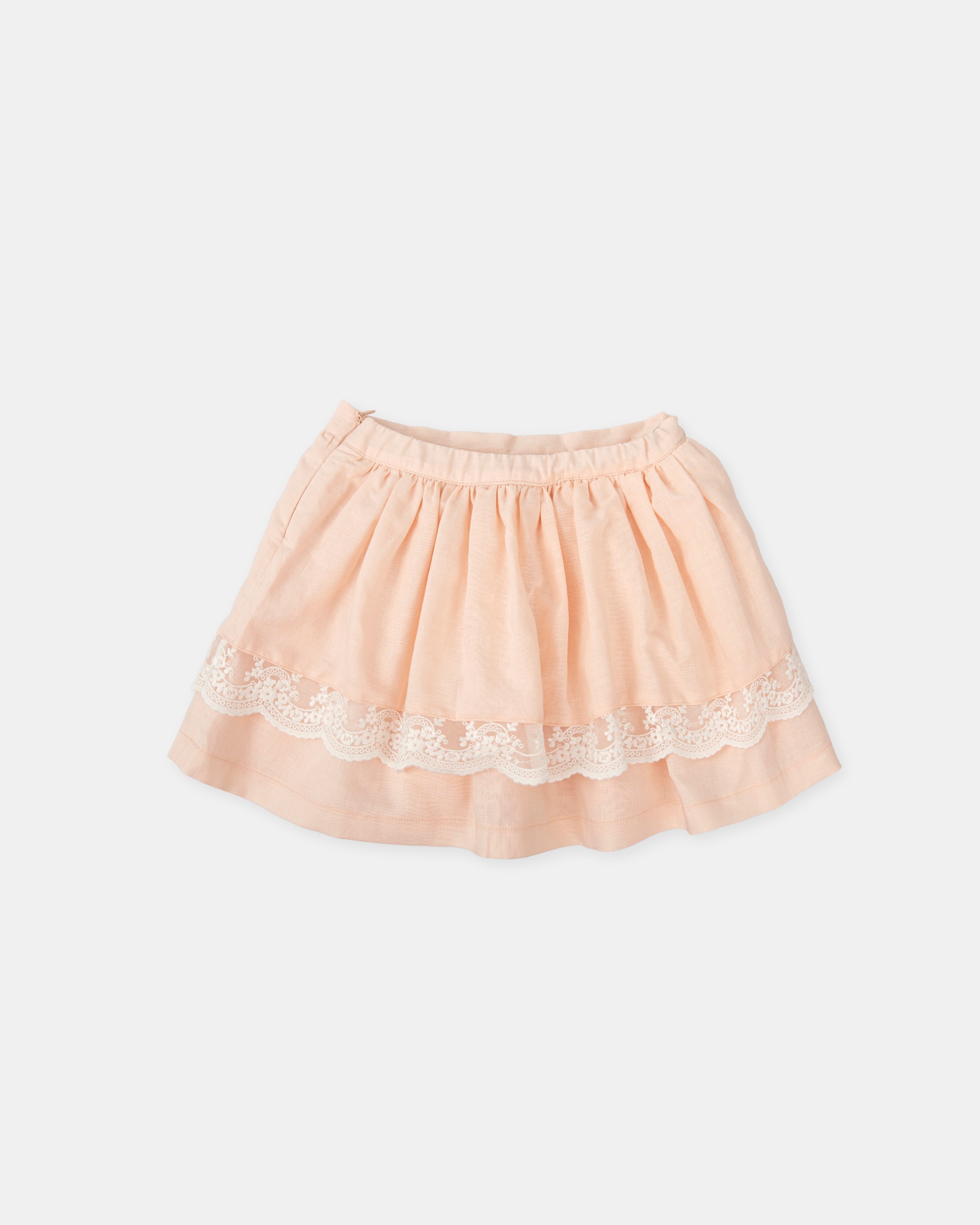 Saia Infantil Tutto Piccolo Rosa / Branco-3