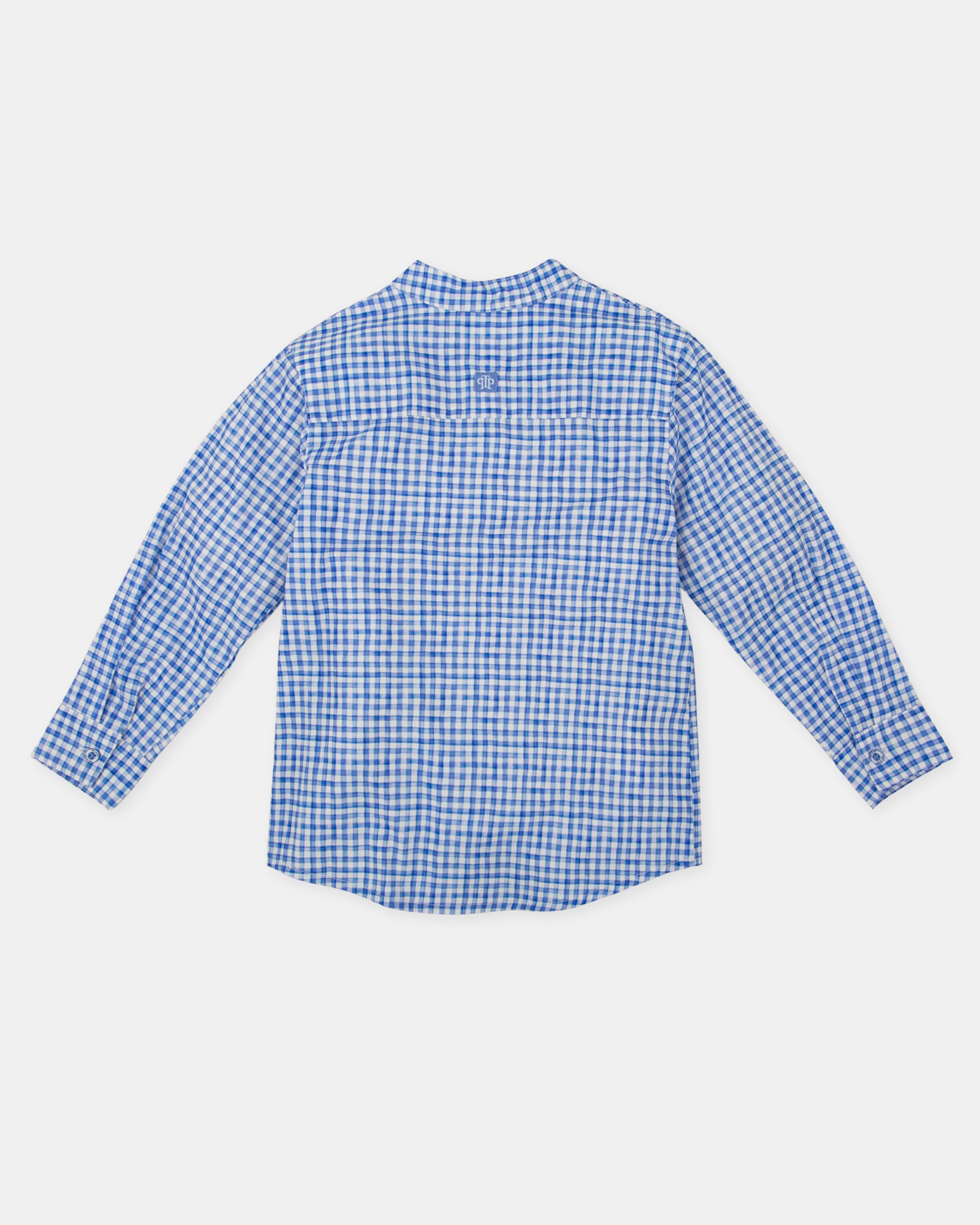 Camisa de Manga Comprida Infantil Tutto Piccolo Branco-4