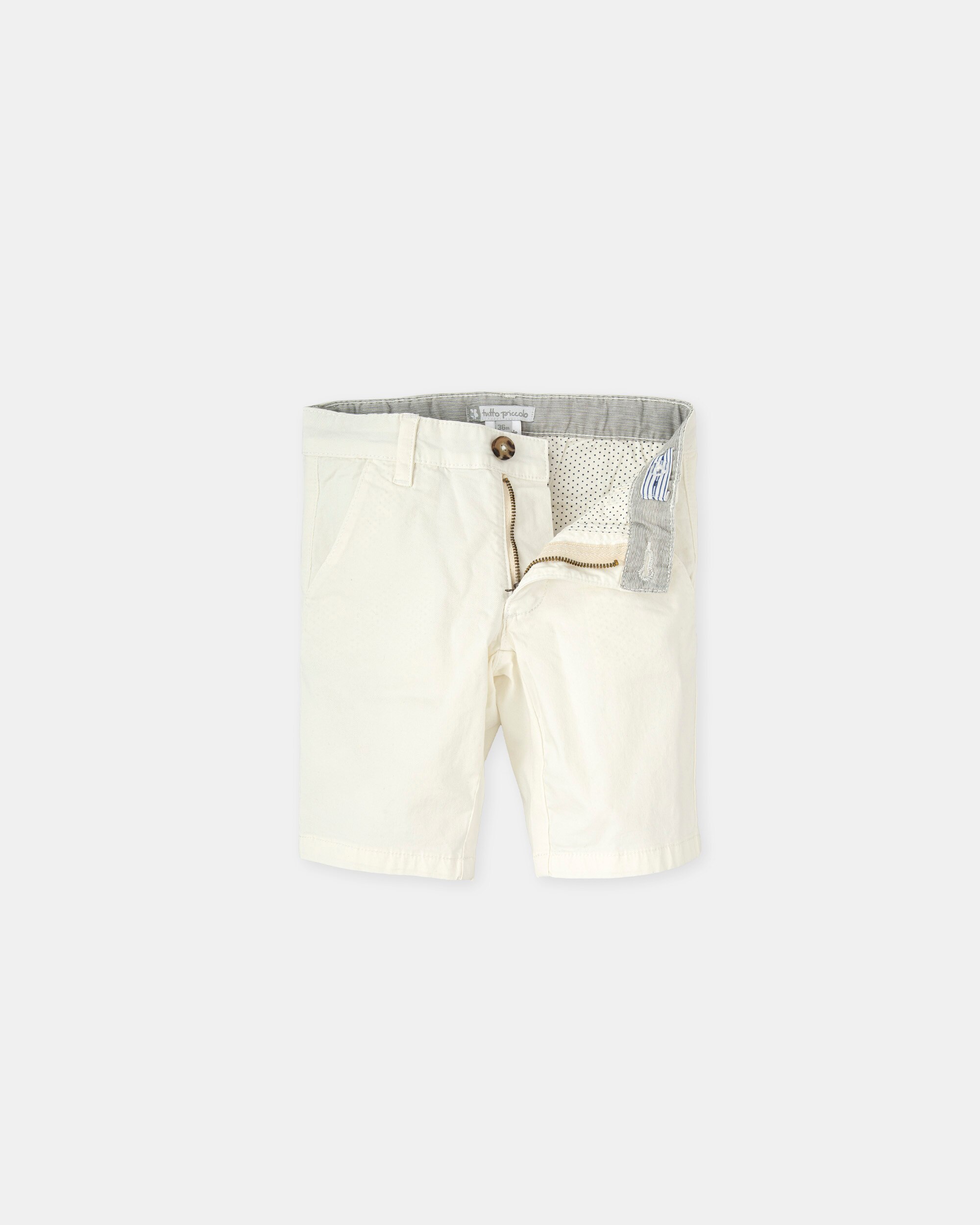 Bermudas de Criança Tutto Piccolo Areia-3