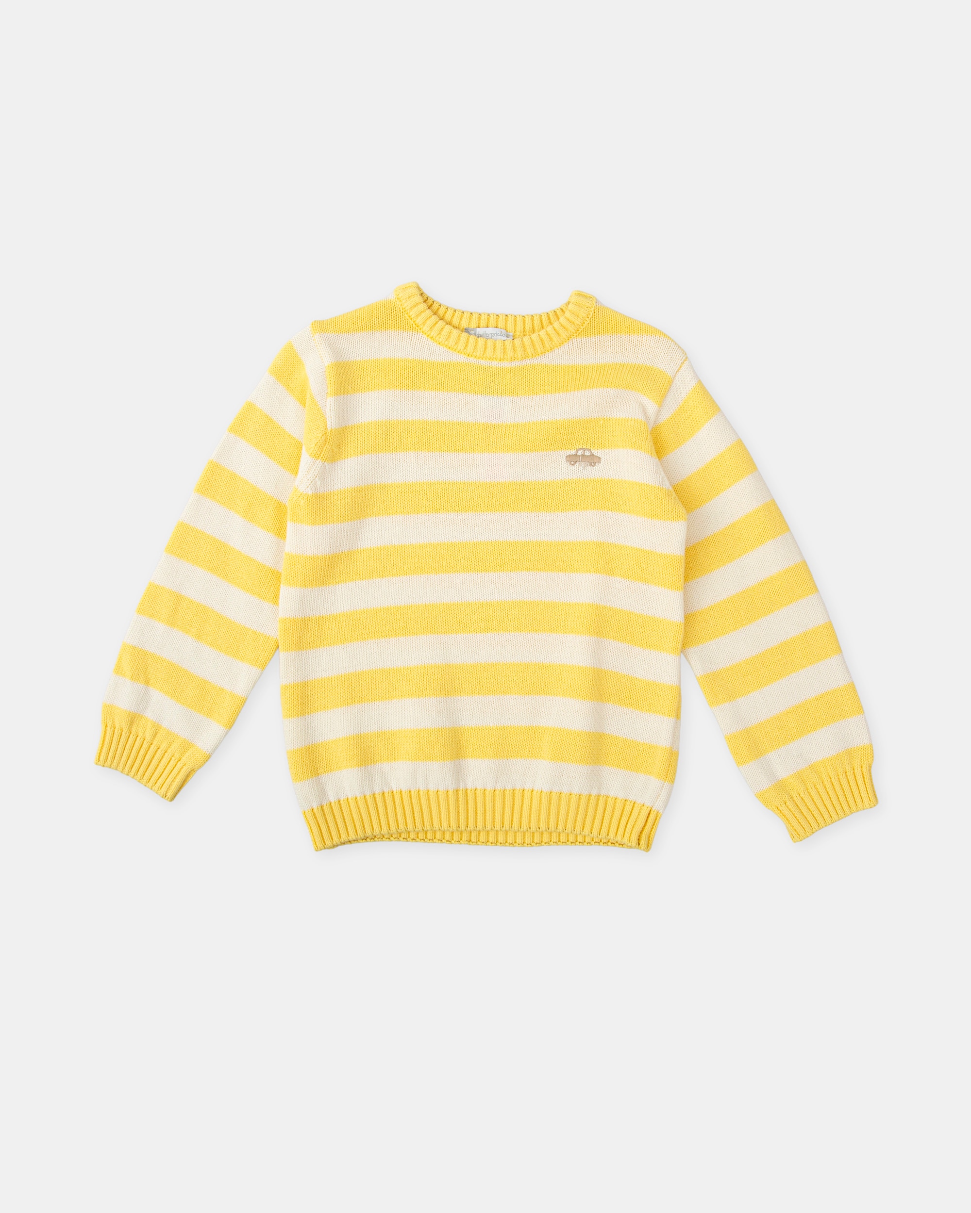 Camisola Tricot Infantil Tutto Piccolo Amarelo-2