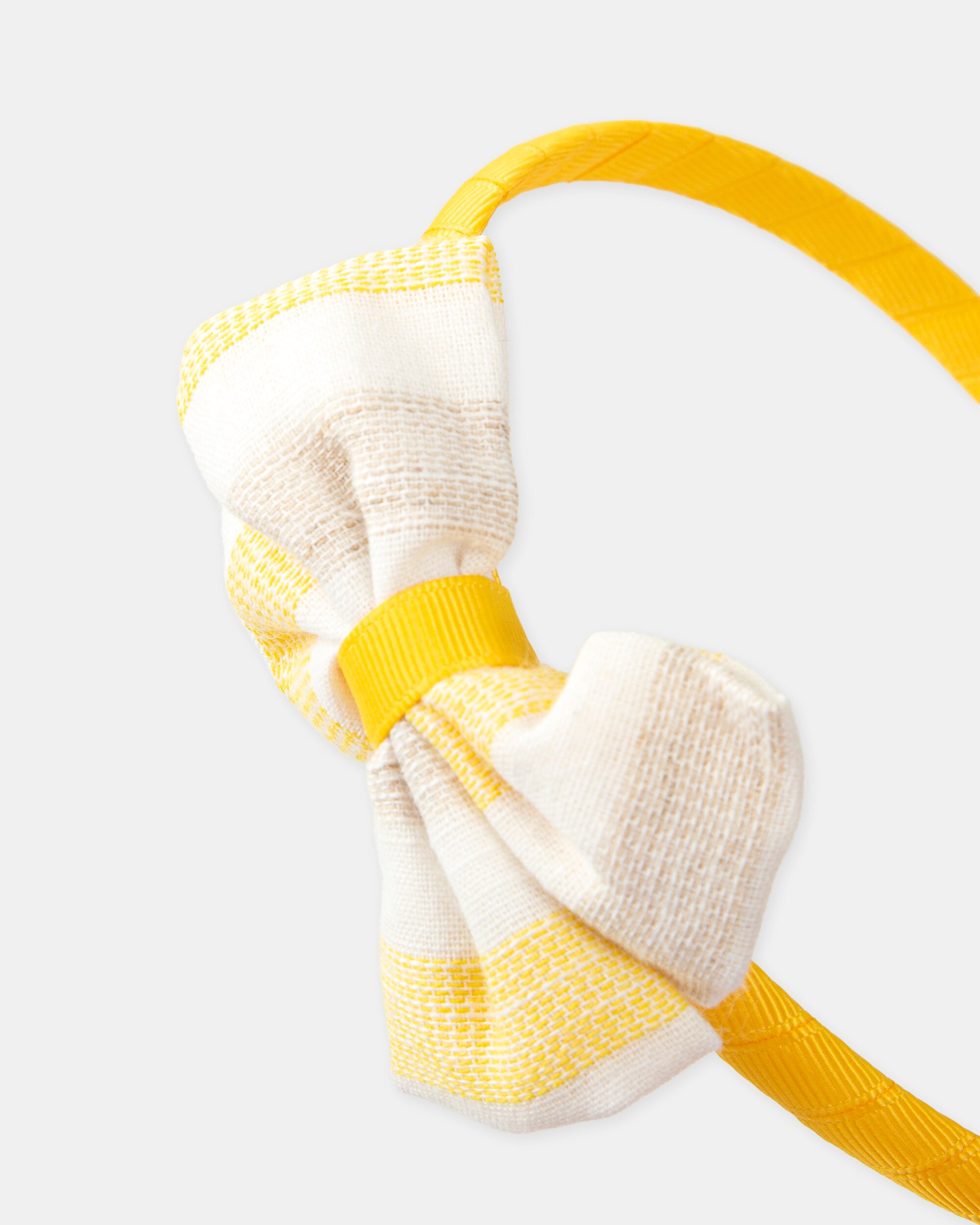 Diadema Rocío Infantil Amarelo-2