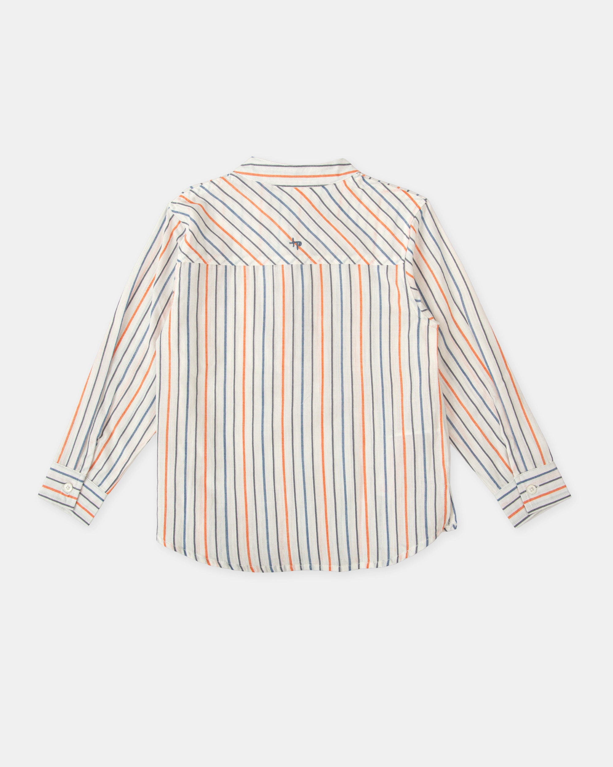 Camisa de Manga Comprida Infantil Tutto Piccolo Azul-2