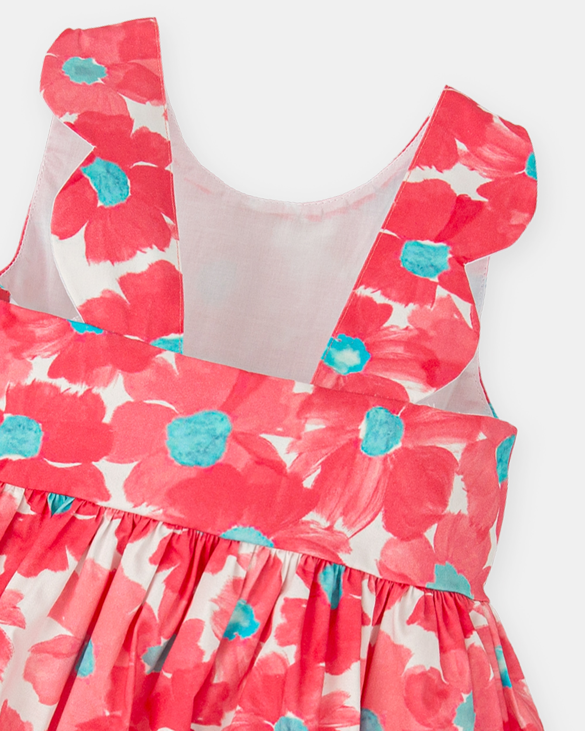 Vestido sem Mangas Infantil Tutto Piccolo Fúcsia-3