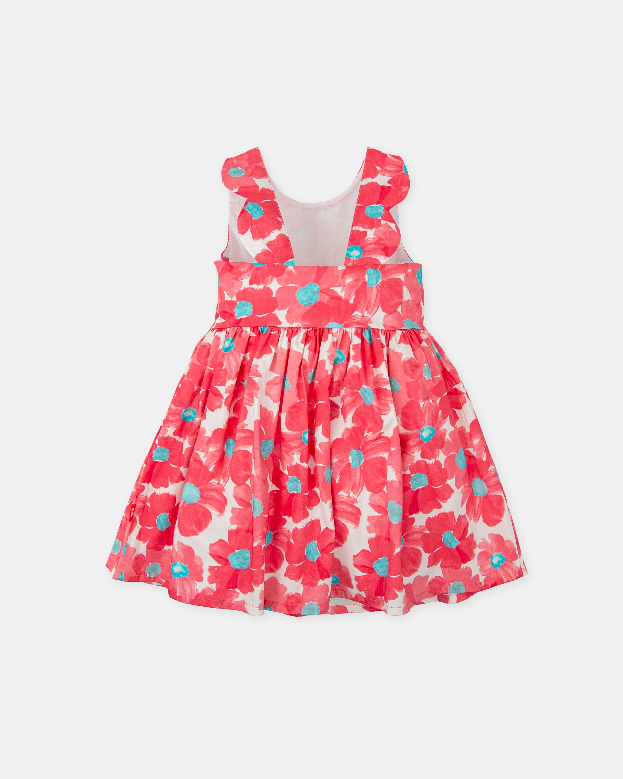 Vestido sem Mangas Infantil Tutto Piccolo Fúcsia-4