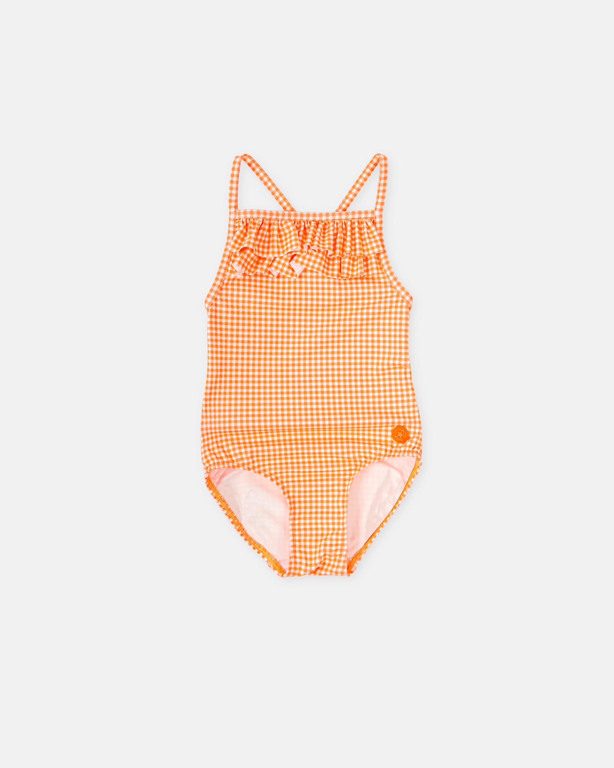 Fato de Banho Infantil Tutto Piccolo Laranja-1