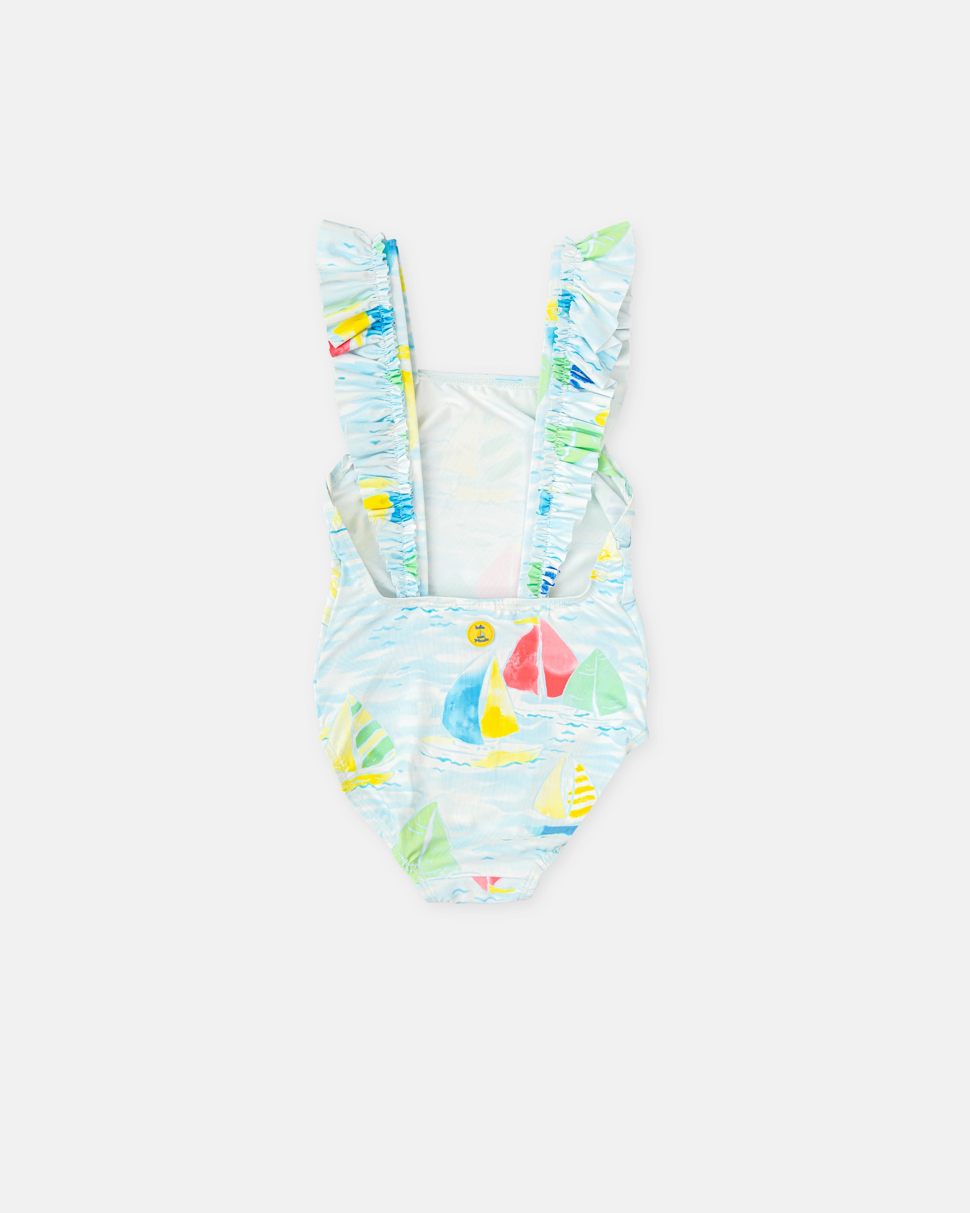 Fato de Banho Infantil Azul-claro-4