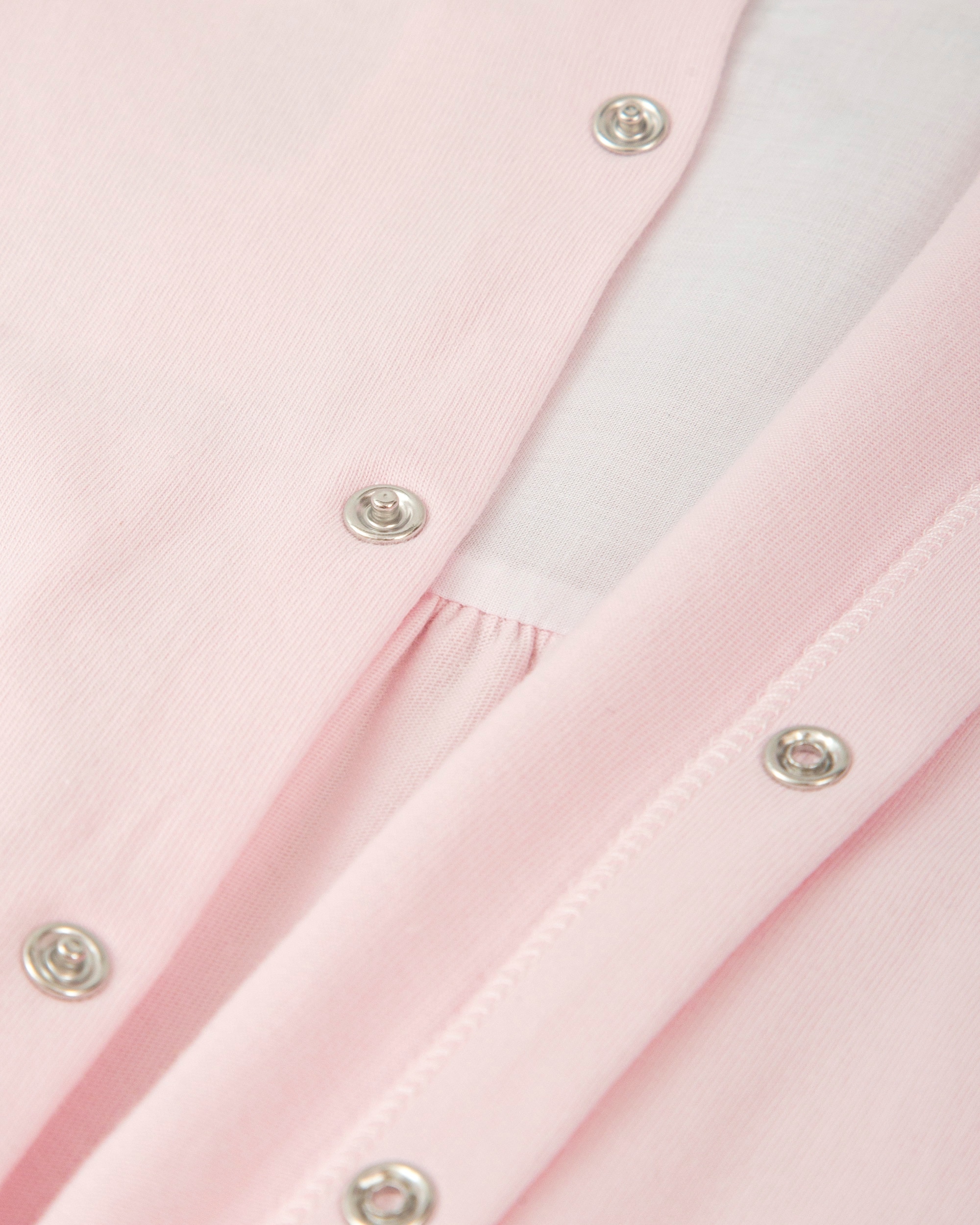 Babygrow Comprido de Bebé Tutto Piccolo Rosa-3