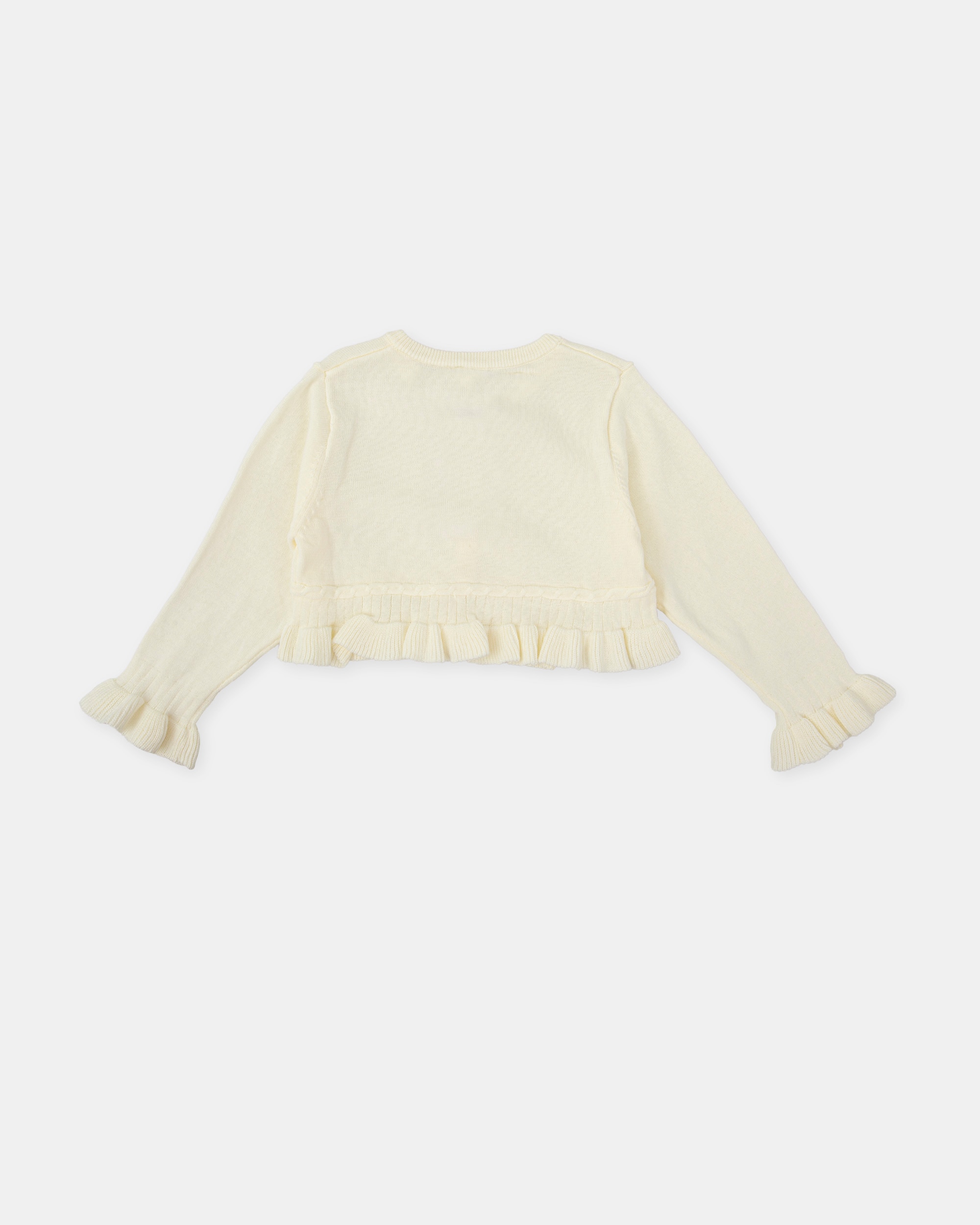 Casaco Tricot Infantil Tutto Piccolo Bege-2