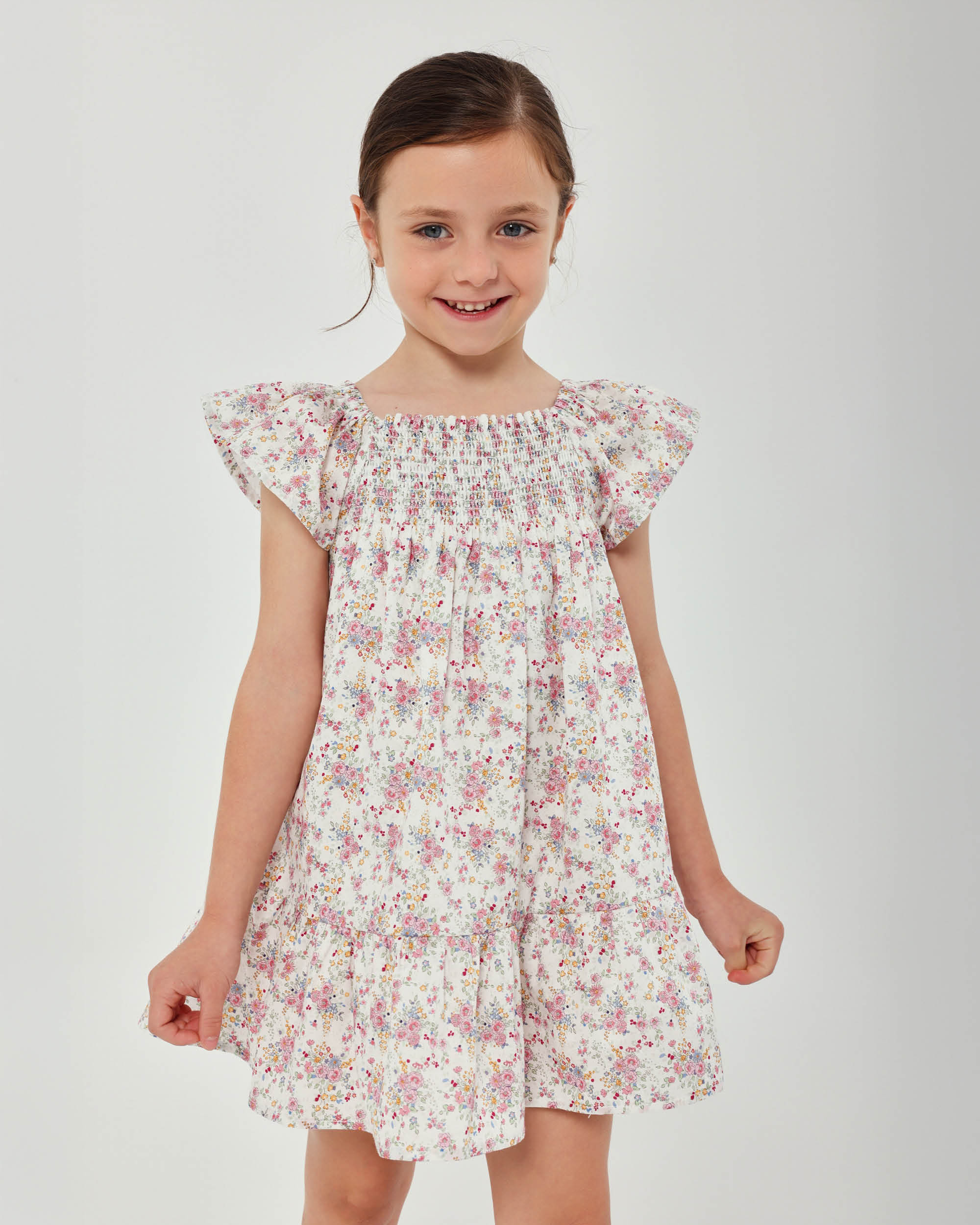 Imagem 0 de Vestido de Manga Curta Infantil