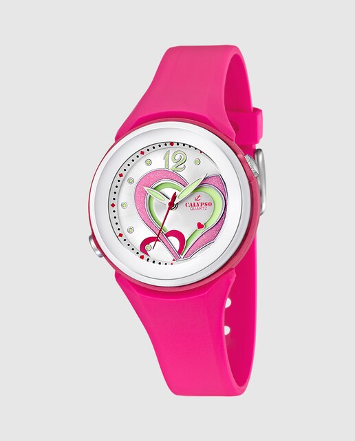 Imagem 0 de Relógio K5576/5 Trendy de Borracha Rosa