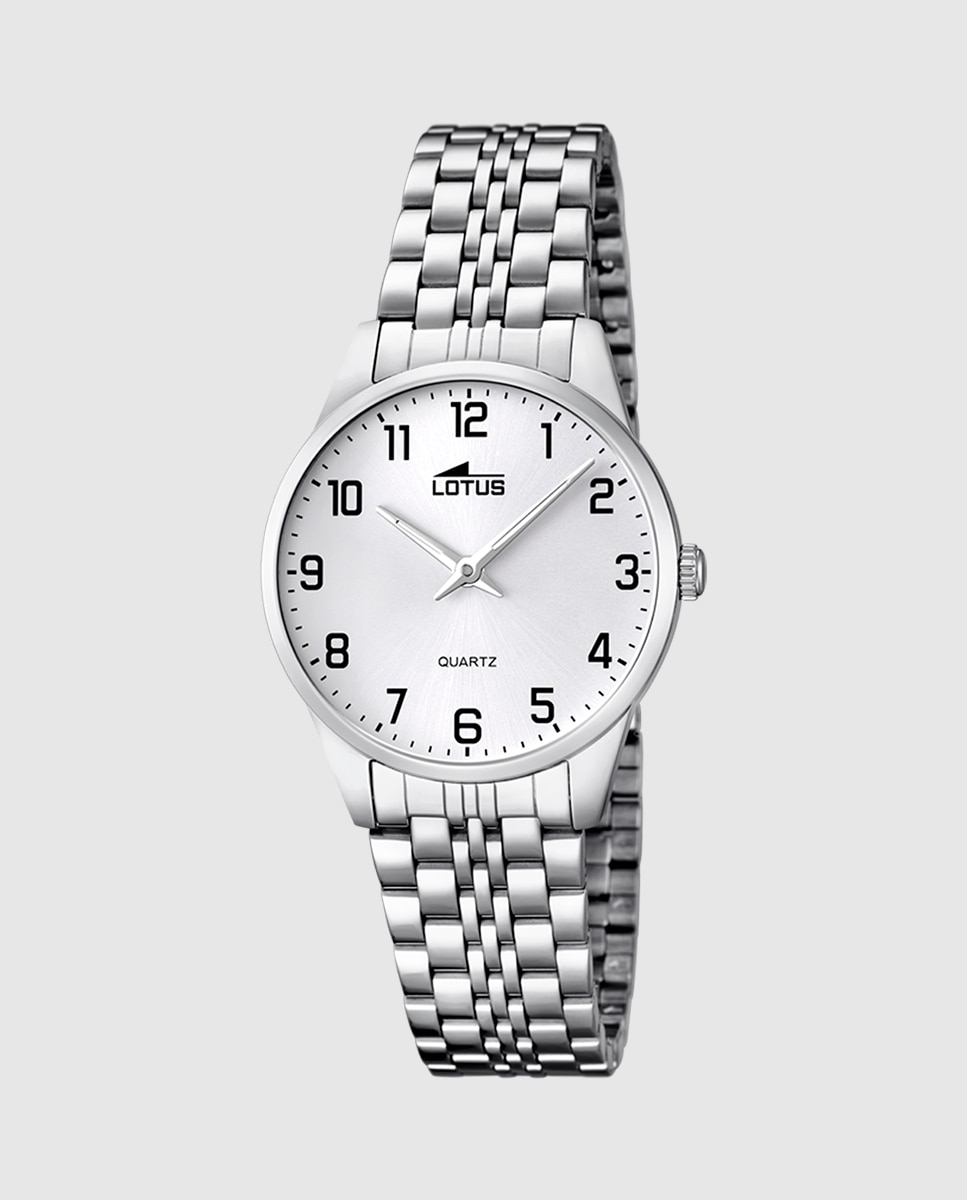 Imagem 0 de Relógio 15884/1 Aço Clássico de Aço Prateado