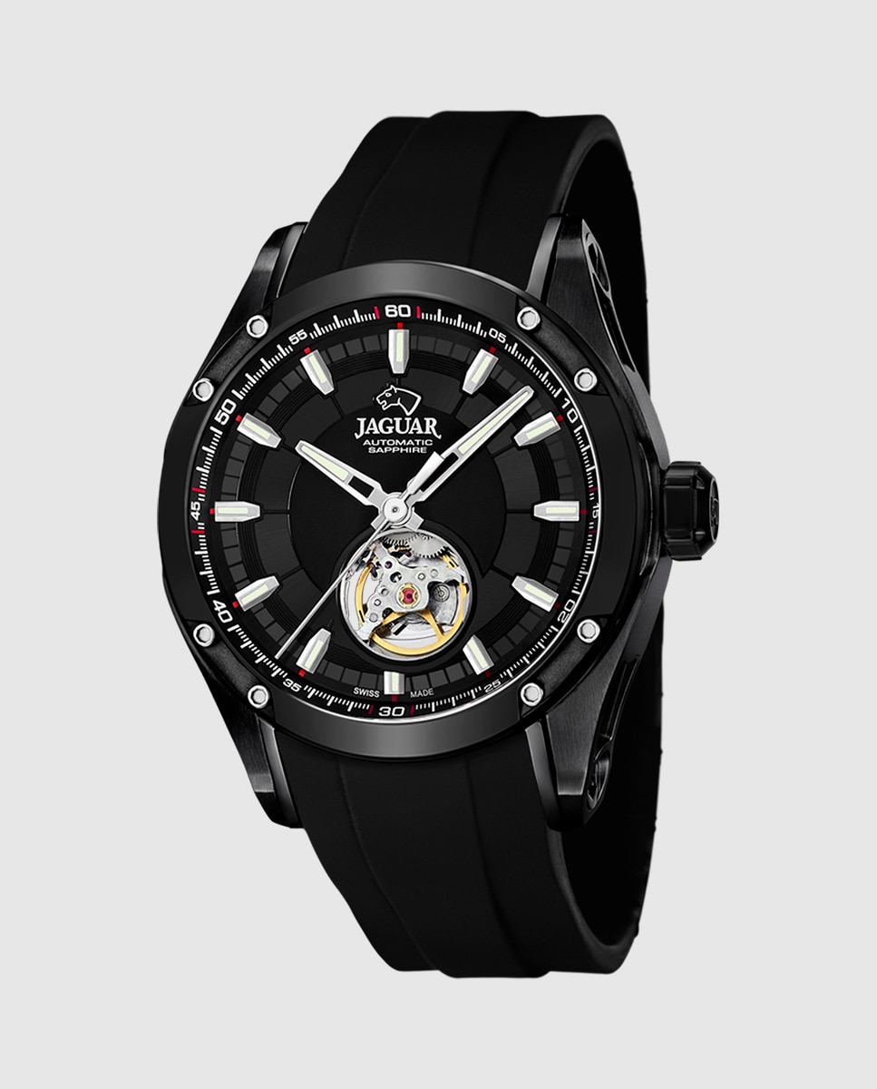 Imagem 0 de Relógio J813/1 Automático de Borracha em Preto