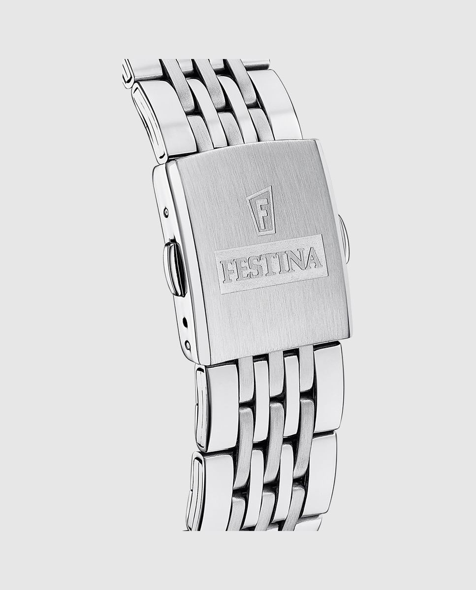 Relógio F20285/4 Timeless Chronograph de Aço Prateado Prata-3