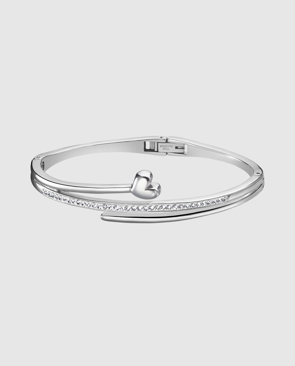Pulseira Lotus Style Ls1843-2/1 Bliss de Aço Inoxidável com Acabamento Brilhante Prateado-1