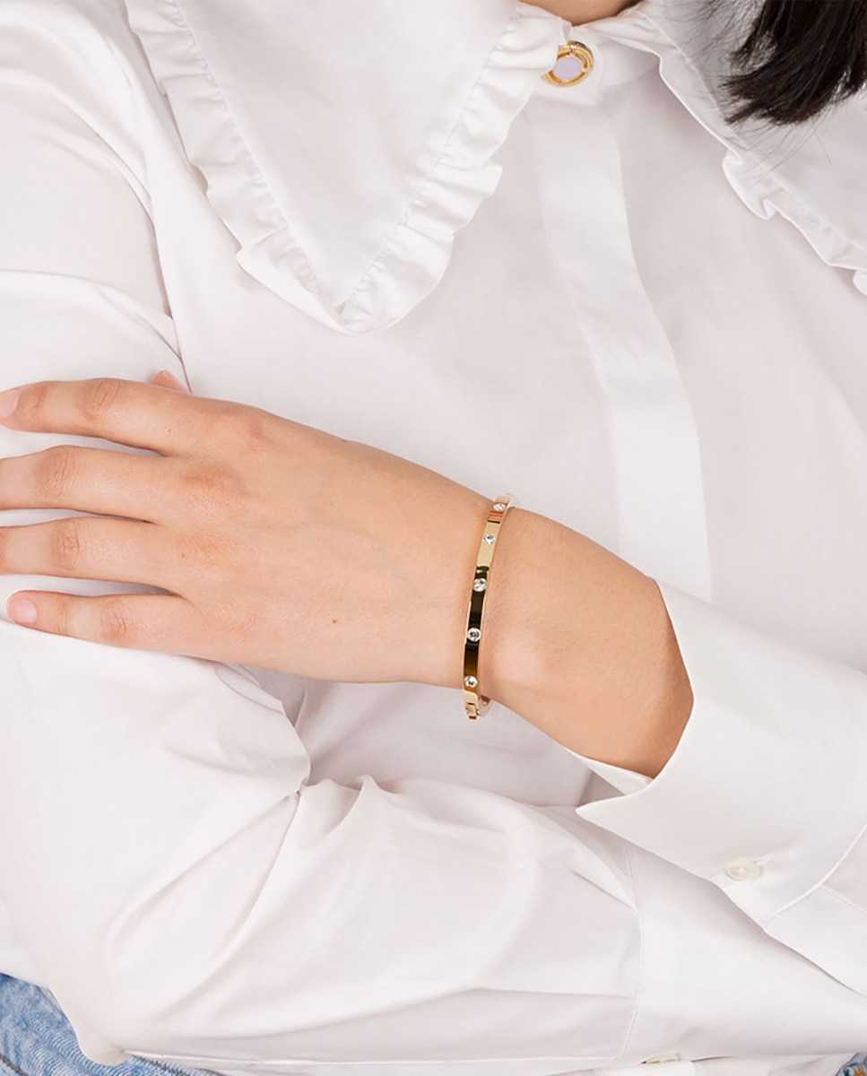 Pulseira Lotus Style Ls1846-2/2 Bliss de Aço Inoxidável com Acabamento Brilhante Dourado-2