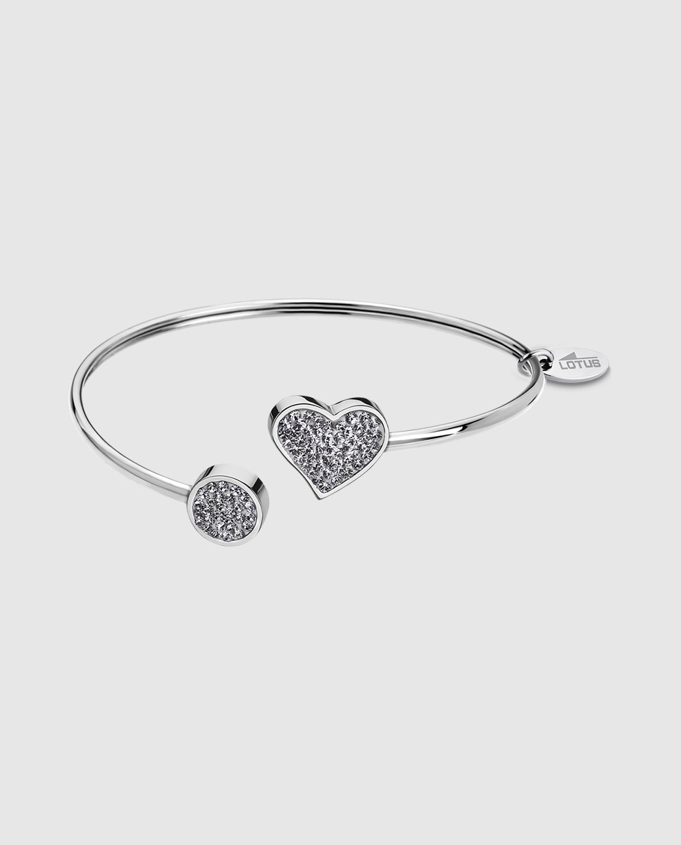 Pulseira Lotus Style Ls1850-2/1 Bliss de Aço Inoxidável com Acabamento Brilhante Prateado-1