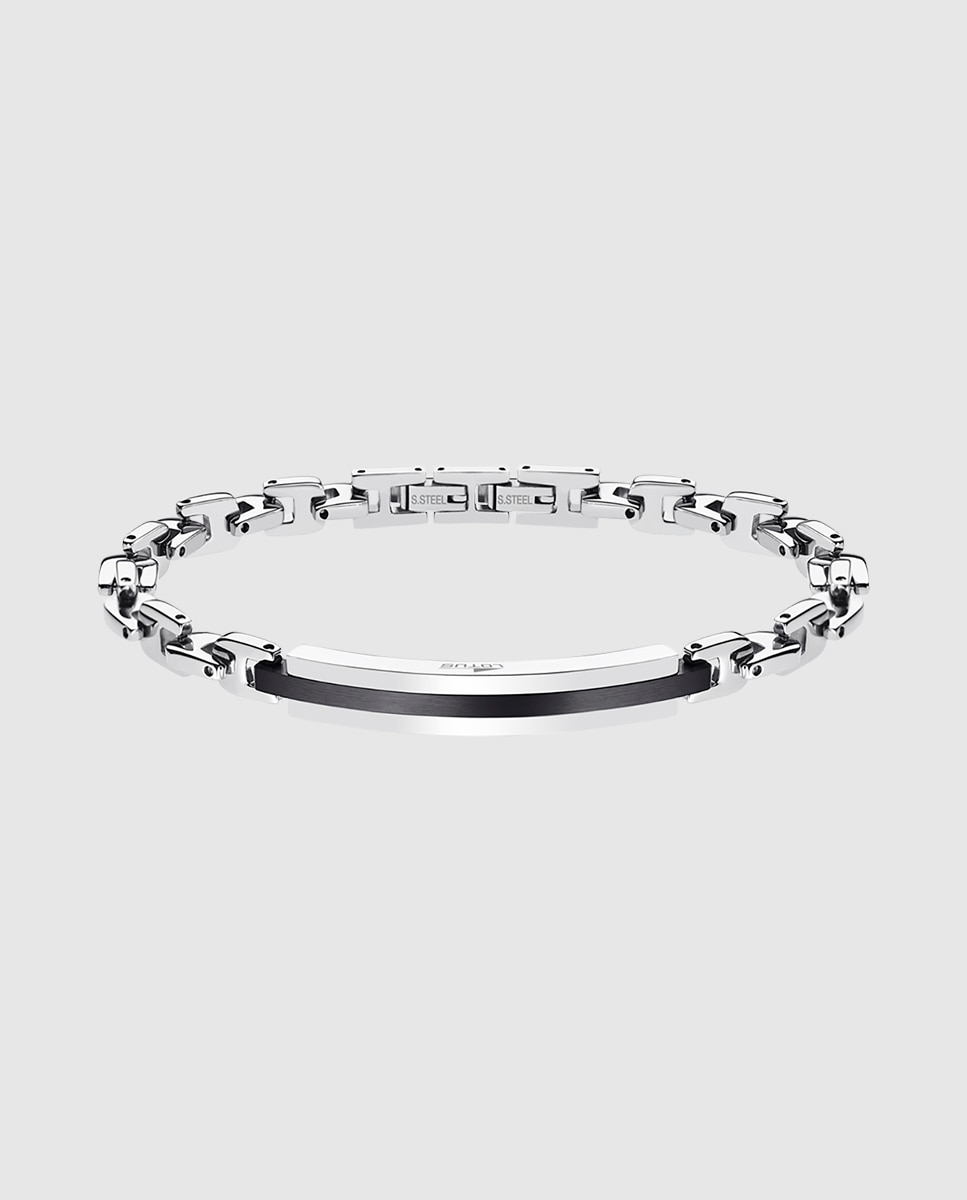 Pulseira Lotus Style Ls1966-2/2 Men In Black de Aço Inoxidável Prateado-1