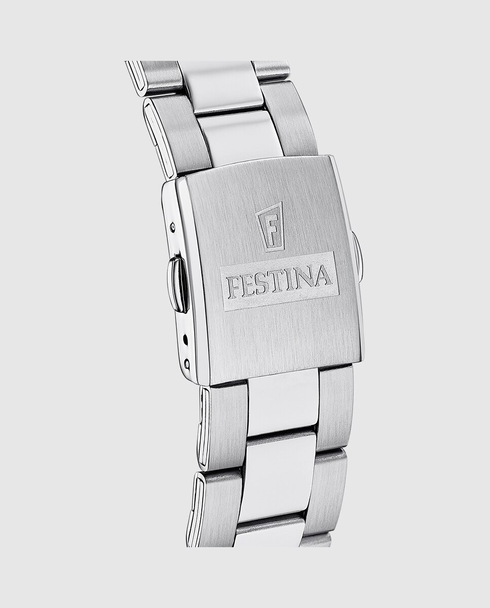 Relógio F16820/a Timeless Chronograph de Aço Prateado Prata-2