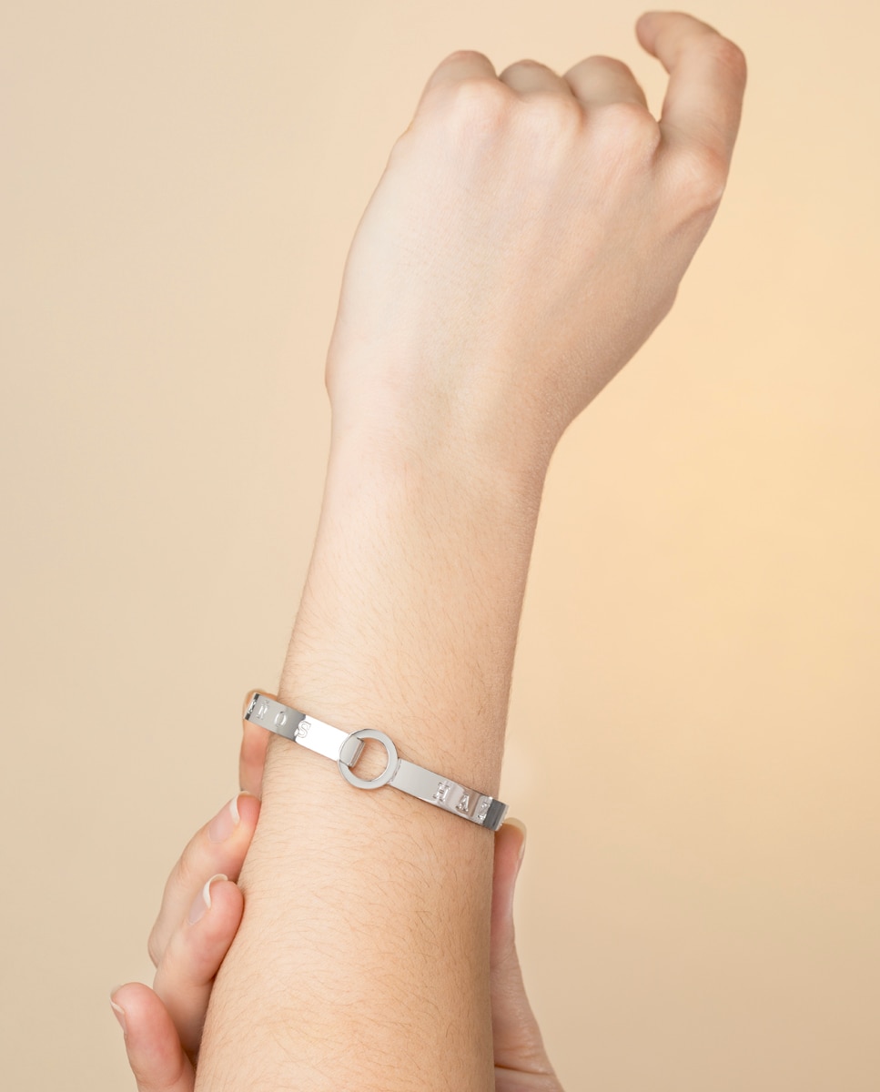 Pulseira Lotus Style Ls2025-2/4 Millennial de Aço Inoxidável com Acabamento Brilhante Prateado-2