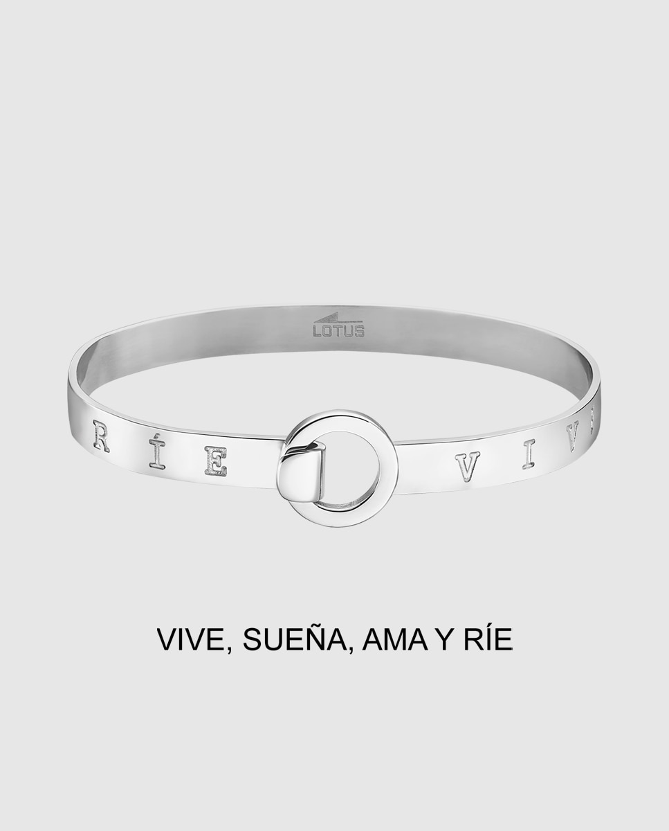 Pulseira Lotus Style Ls2025-2/5 Millennial de Aço Inoxidável com Acabamento Brilhante Prateado-1