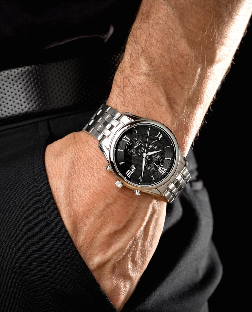 Relógio F6854/8 Timeless Chronograph de Aço Prateado Prata-3