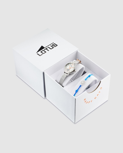 Imagem 0 de Relógio Infantil 18659/1 Junior Collection de Aço Prateado