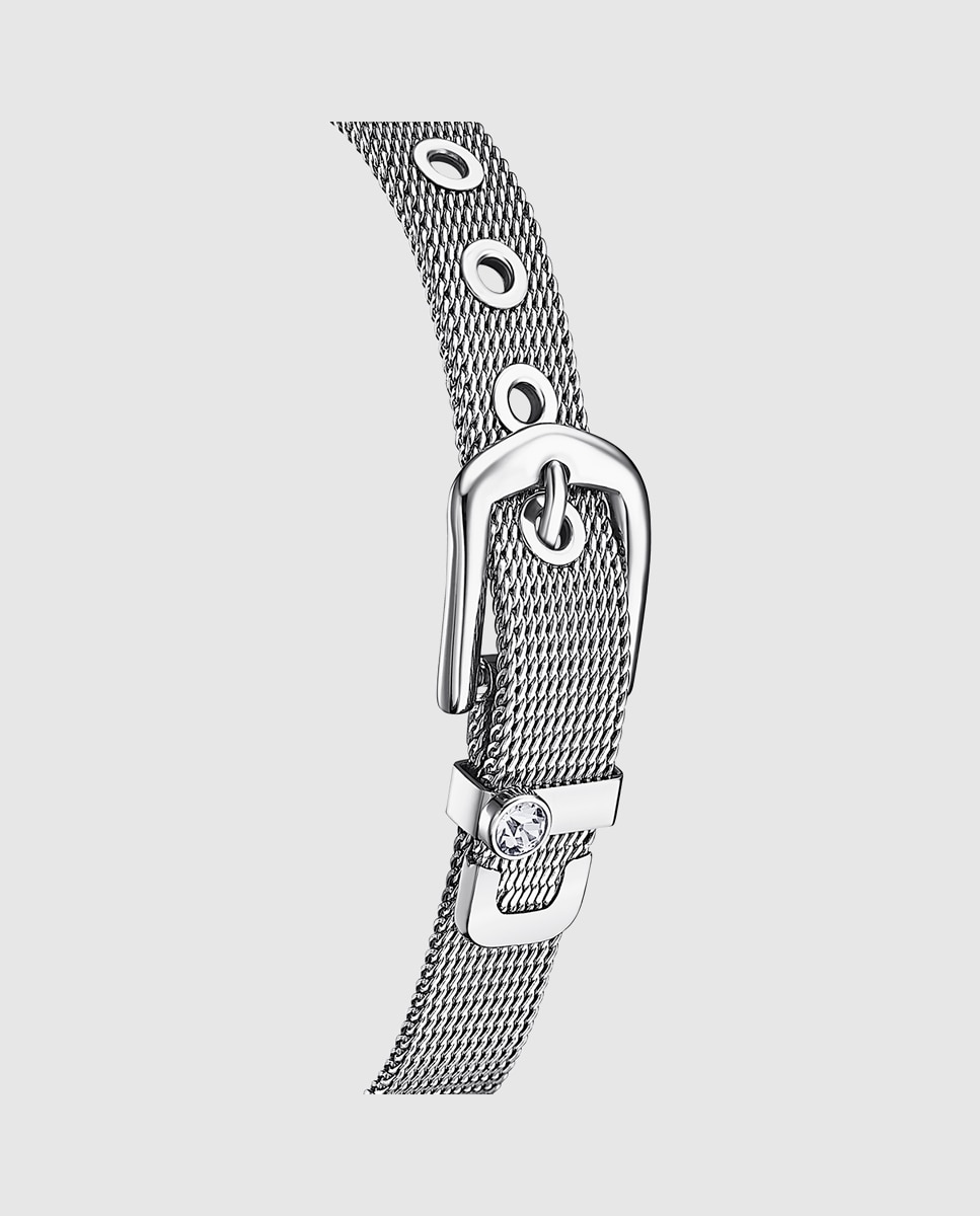 Relógio Infantil 18659/1 Junior Collection de Aço Prateado com Pulseira Multicolor de Oferta Prata-4