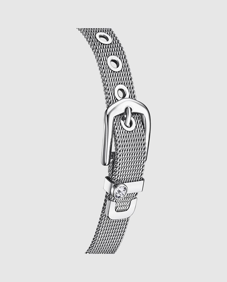 Relógio Infantil 18659/4 Junior Collection de Aço Prateado com Pulseira Multicolor de Oferta Prata-4