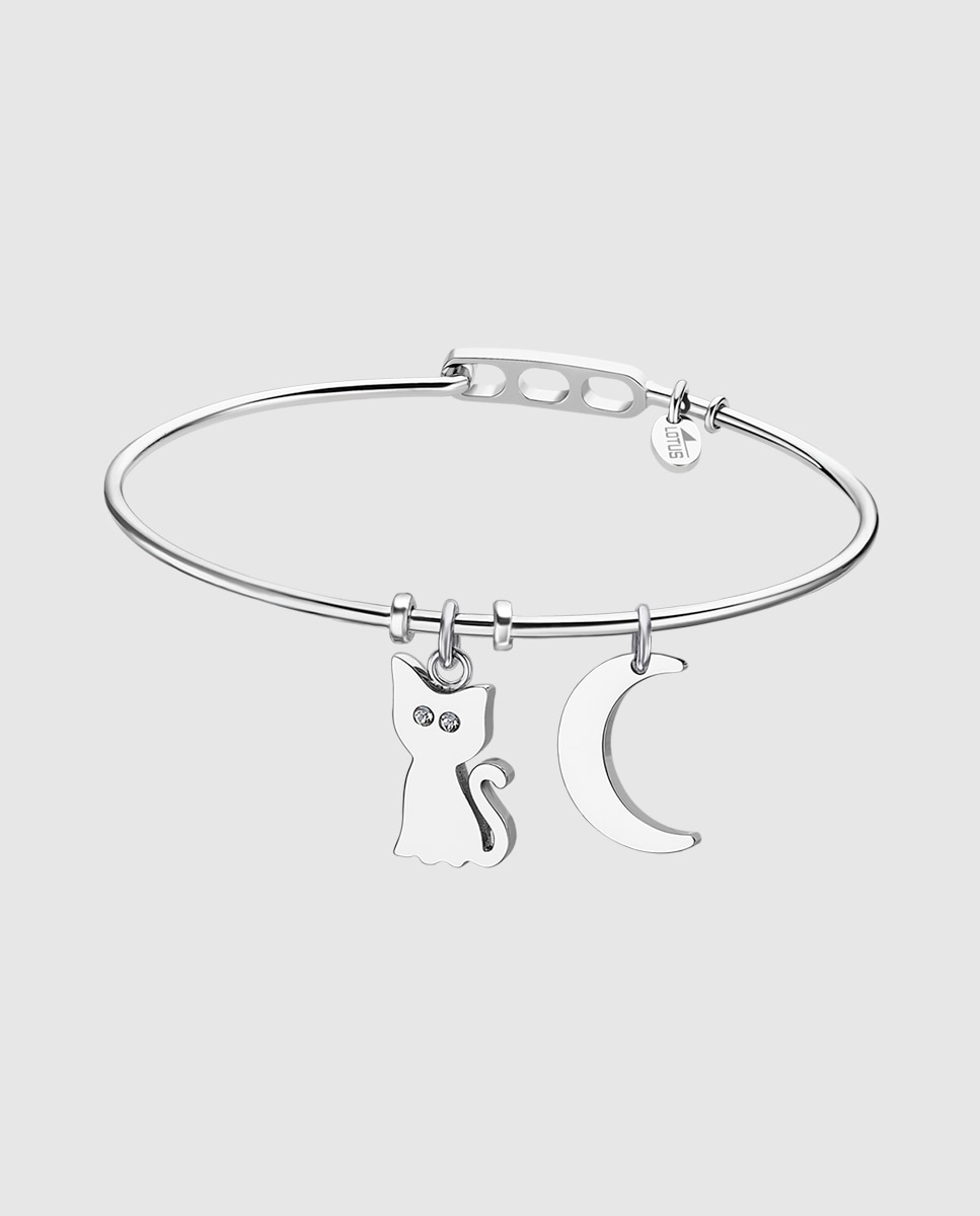 Pulseira Lotus Style Ls2035-2/1 Millennial de Aço Inoxidável com Acabamento Brilhante Prateado-1