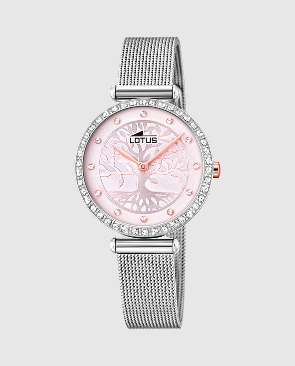 Relógio 18709/2 Bliss de Aço Prateado Prata / Rosa-1