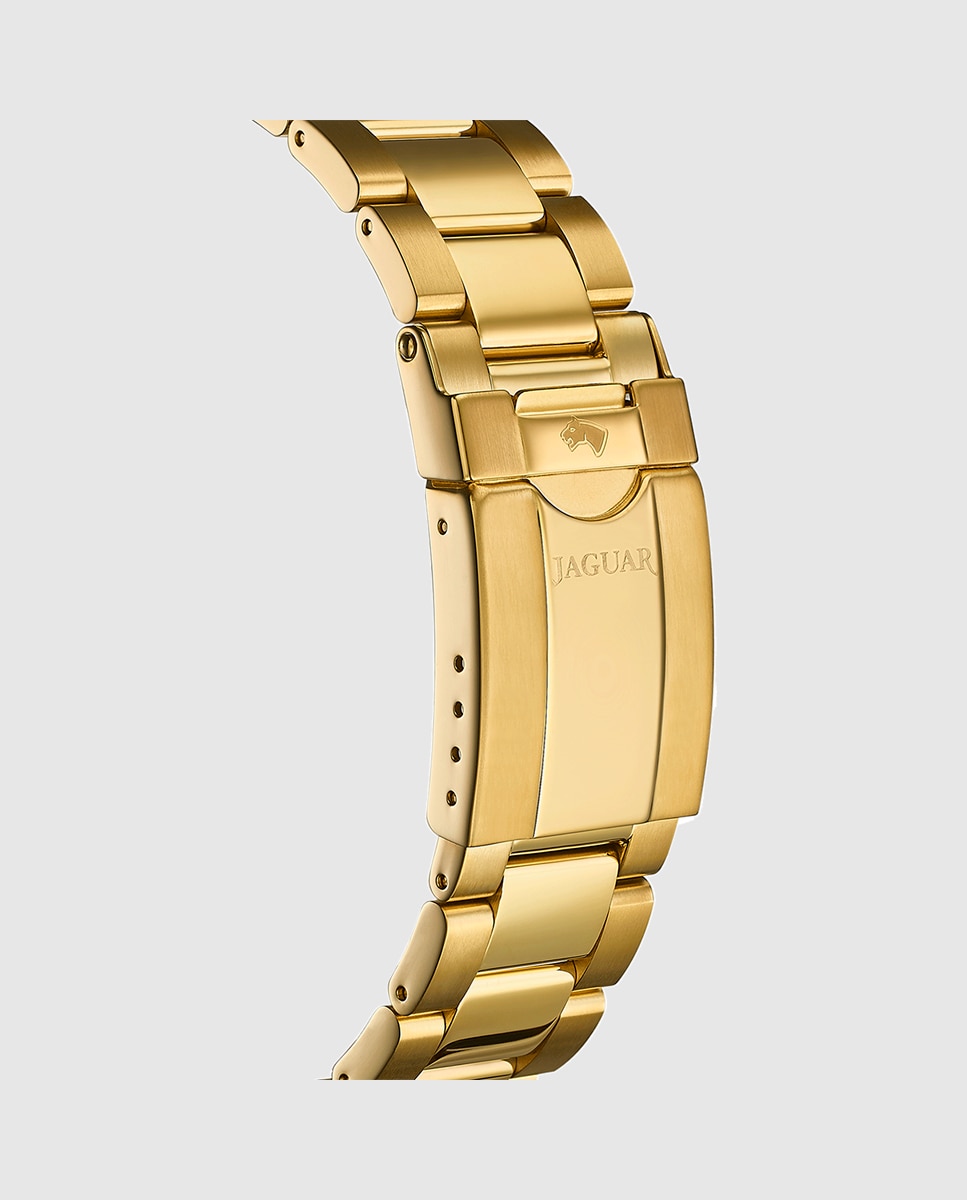 Relógio J877/2 Executive de Aço Dourado Ouro-2