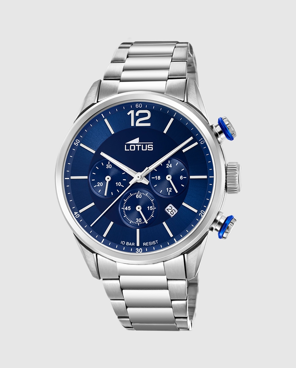 Relógio 18688/1 Chrono de Aço Prateado Prata-1