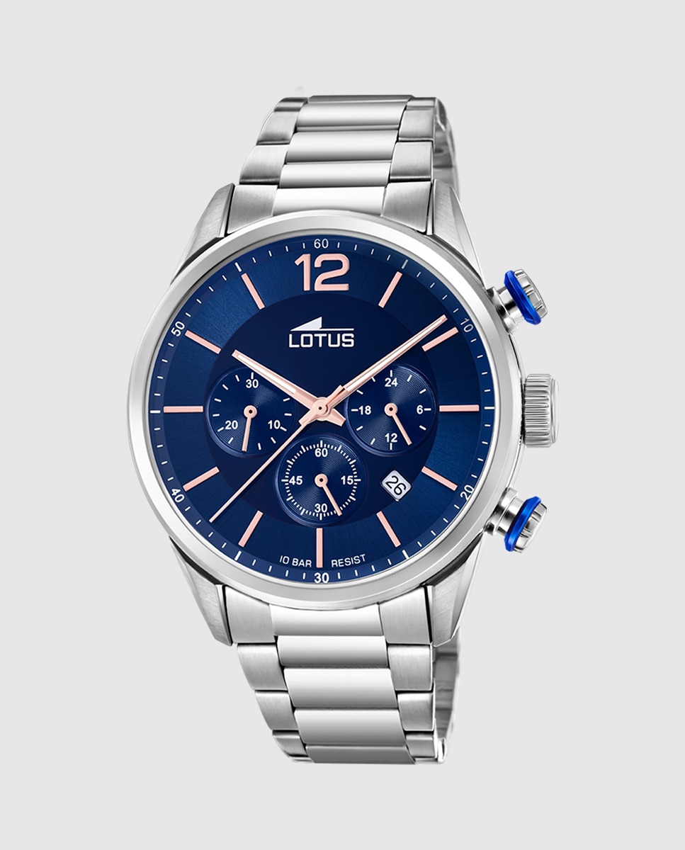 Relógio 18688/2 Chrono de Aço Prateado Prata-1