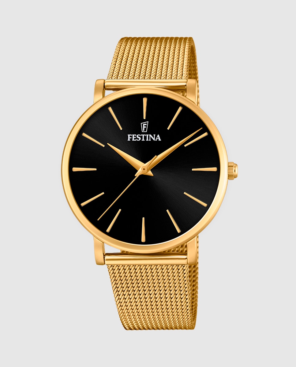 Relógio F20476/2 Boyfriend de Aço em Dourado Ouro-1