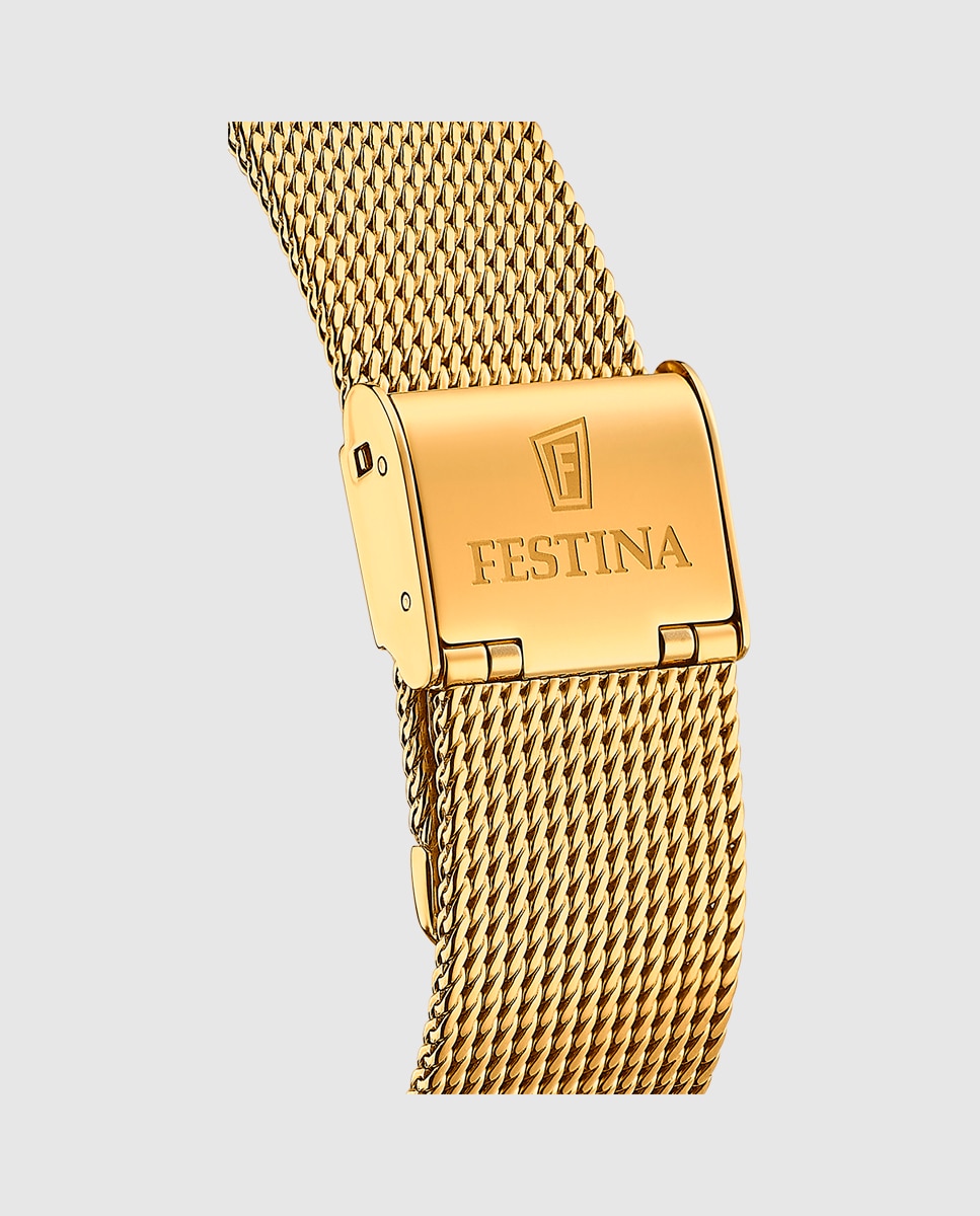 Relógio F20476/2 Boyfriend de Aço em Dourado Ouro-2